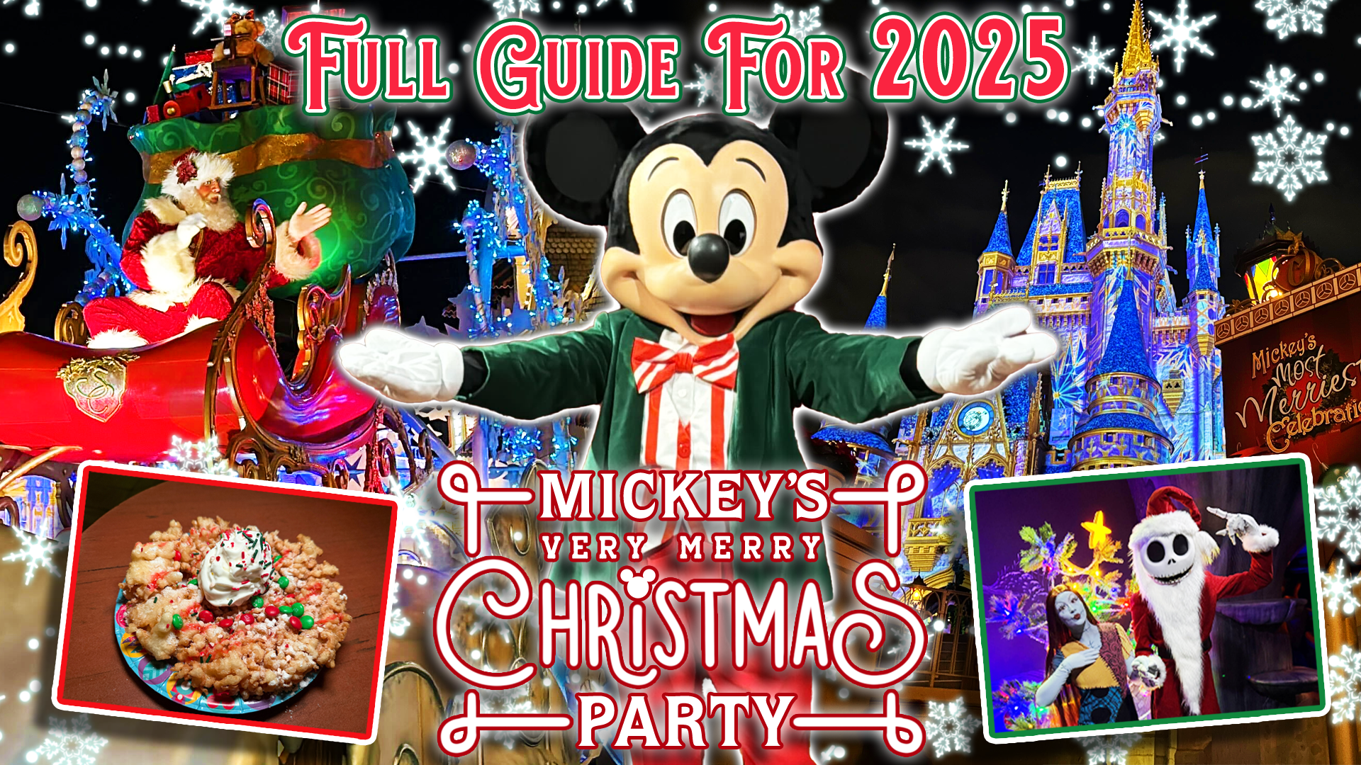 Full Guide to Mickey's Very Merry Christmas Party 2025 at Walt Disney World