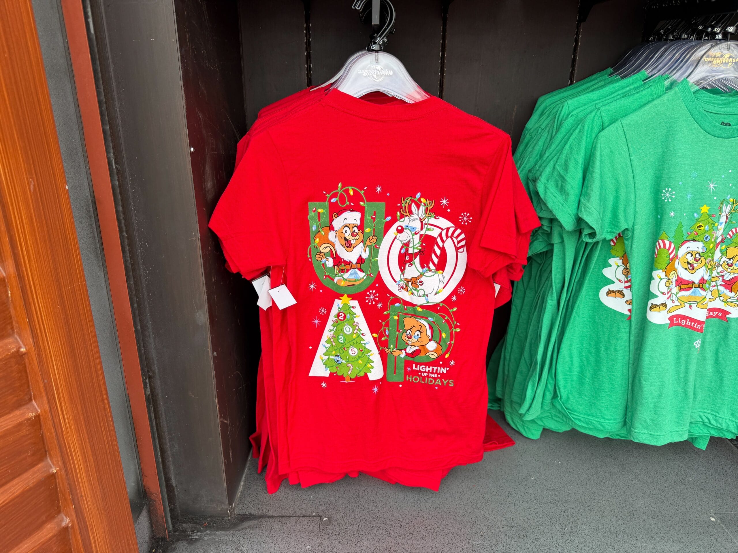 2025 Earl the Squirrel Christmas Merchandise at Universal Orlando Resort