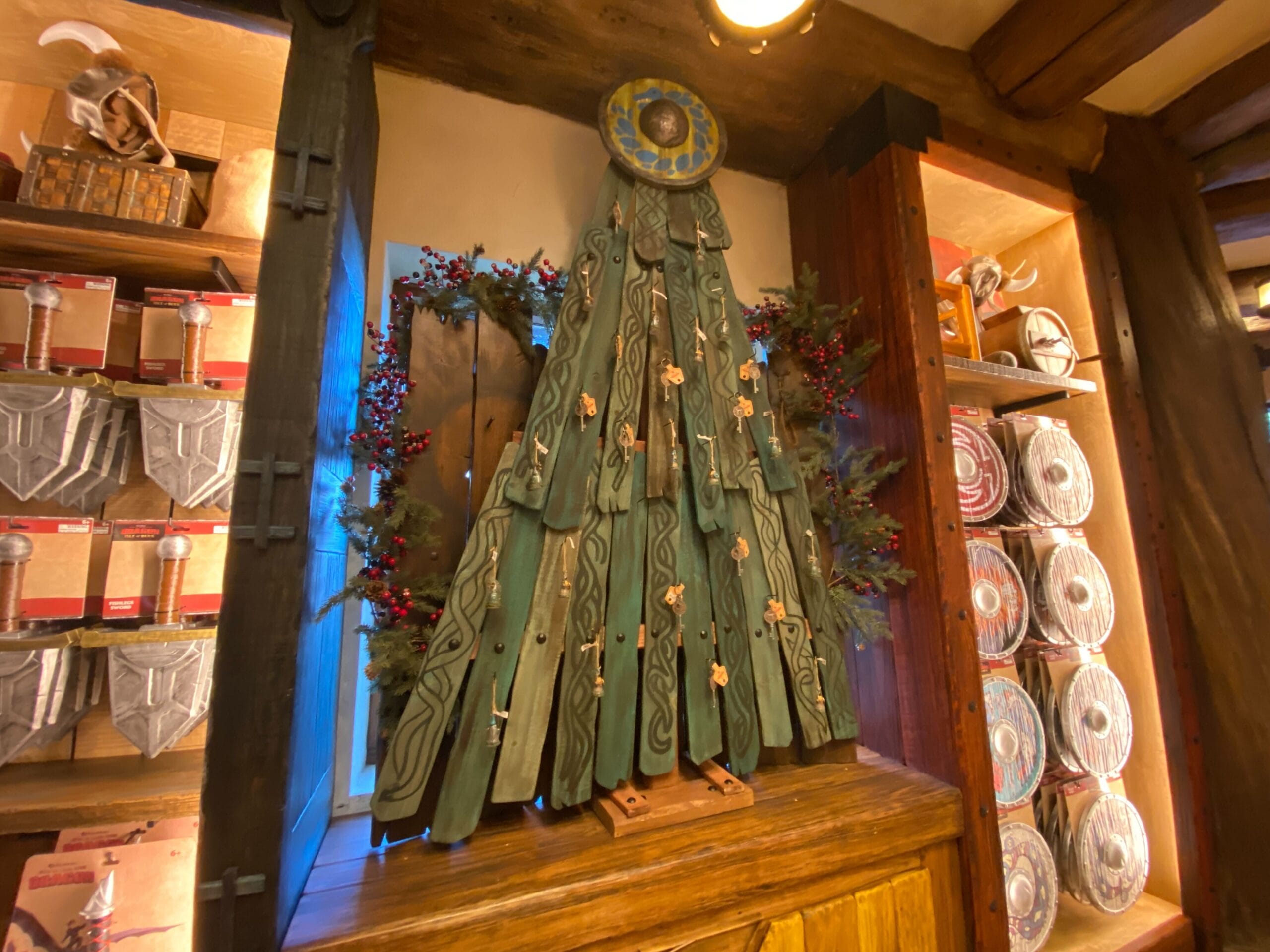 How to Train Your Dragon – Isle of Berk at Epic Universe Decorates for Snoggletog Holiday