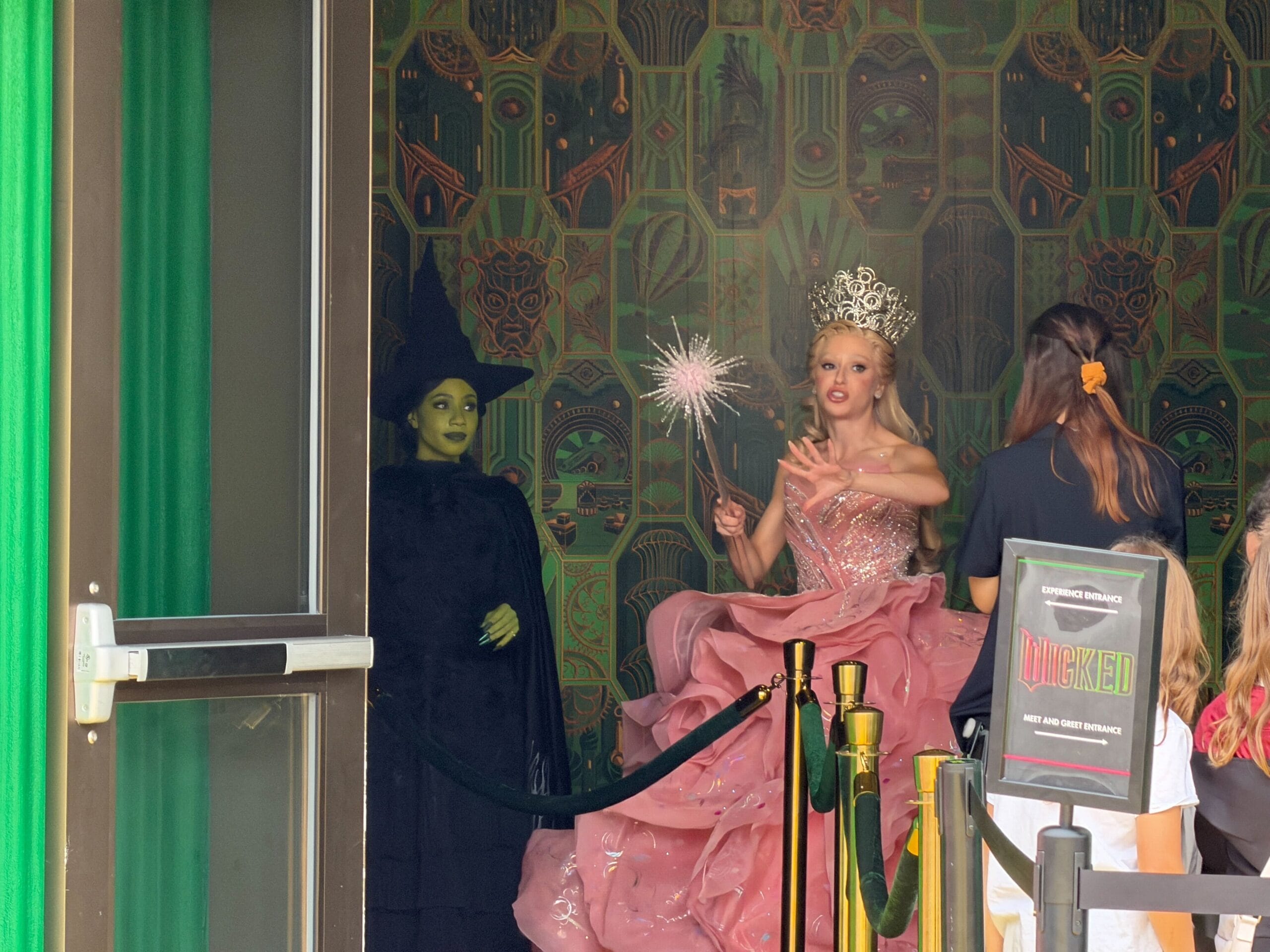 Characters from Wicked: For Good have returned to Universal Orlando Resort as the movie's releases approaches later this month.