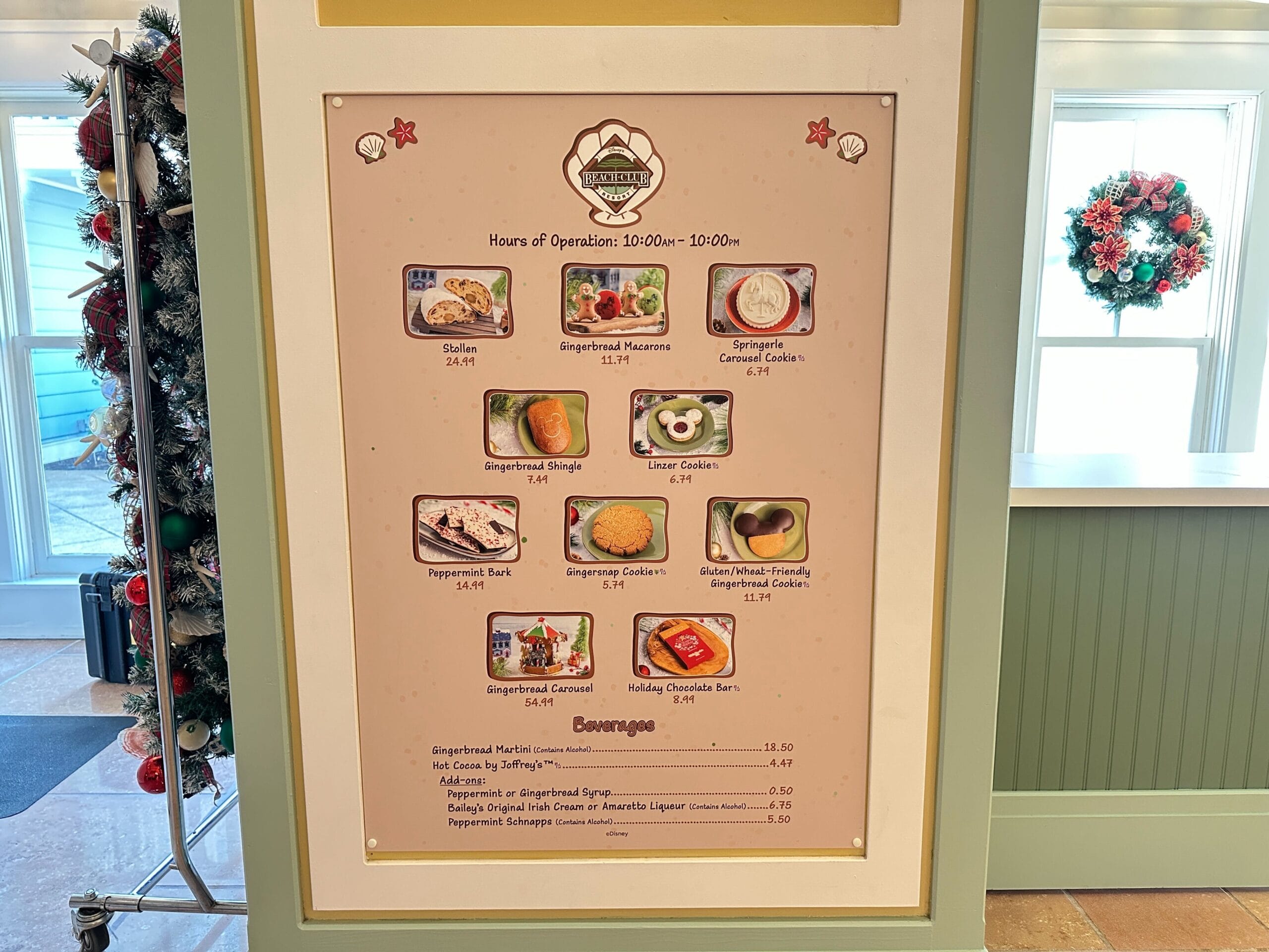 Beach Club Holiday Treats