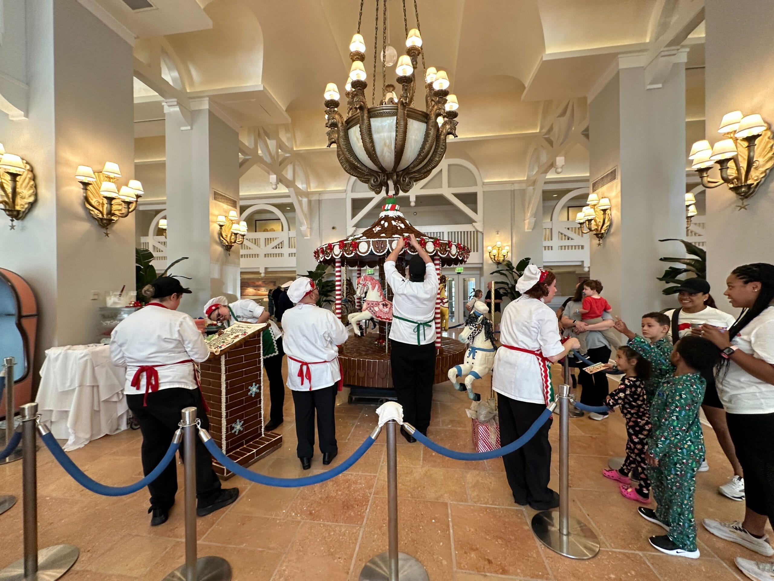 25th Anniversary Beach Club Gingerbread Carousel