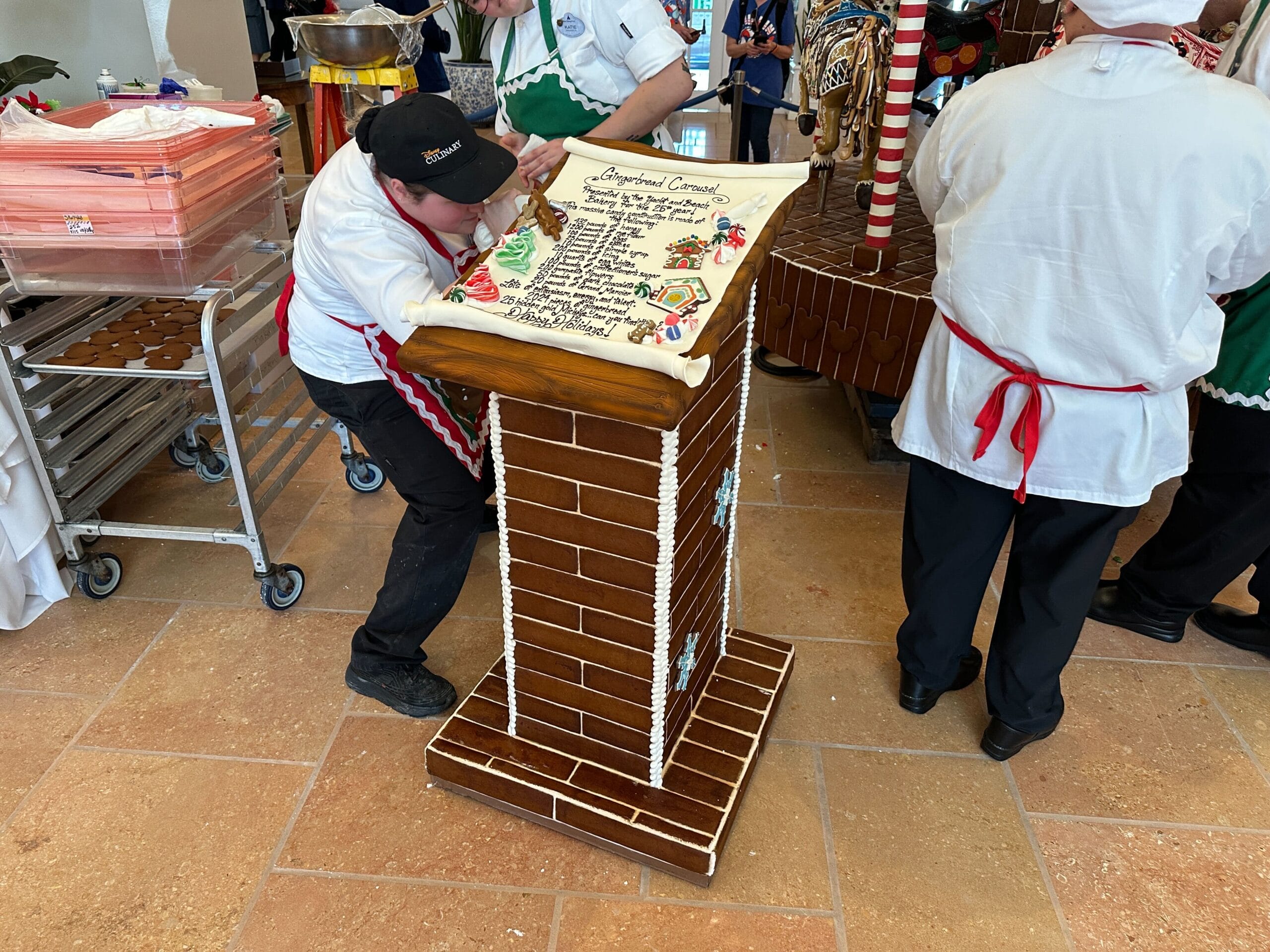 25th Anniversary Beach Club Gingerbread Carousel
