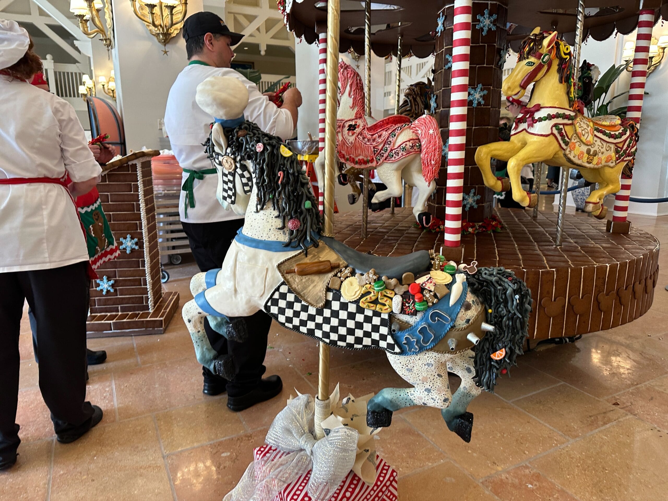 25th Anniversary Beach Club Gingerbread Carousel