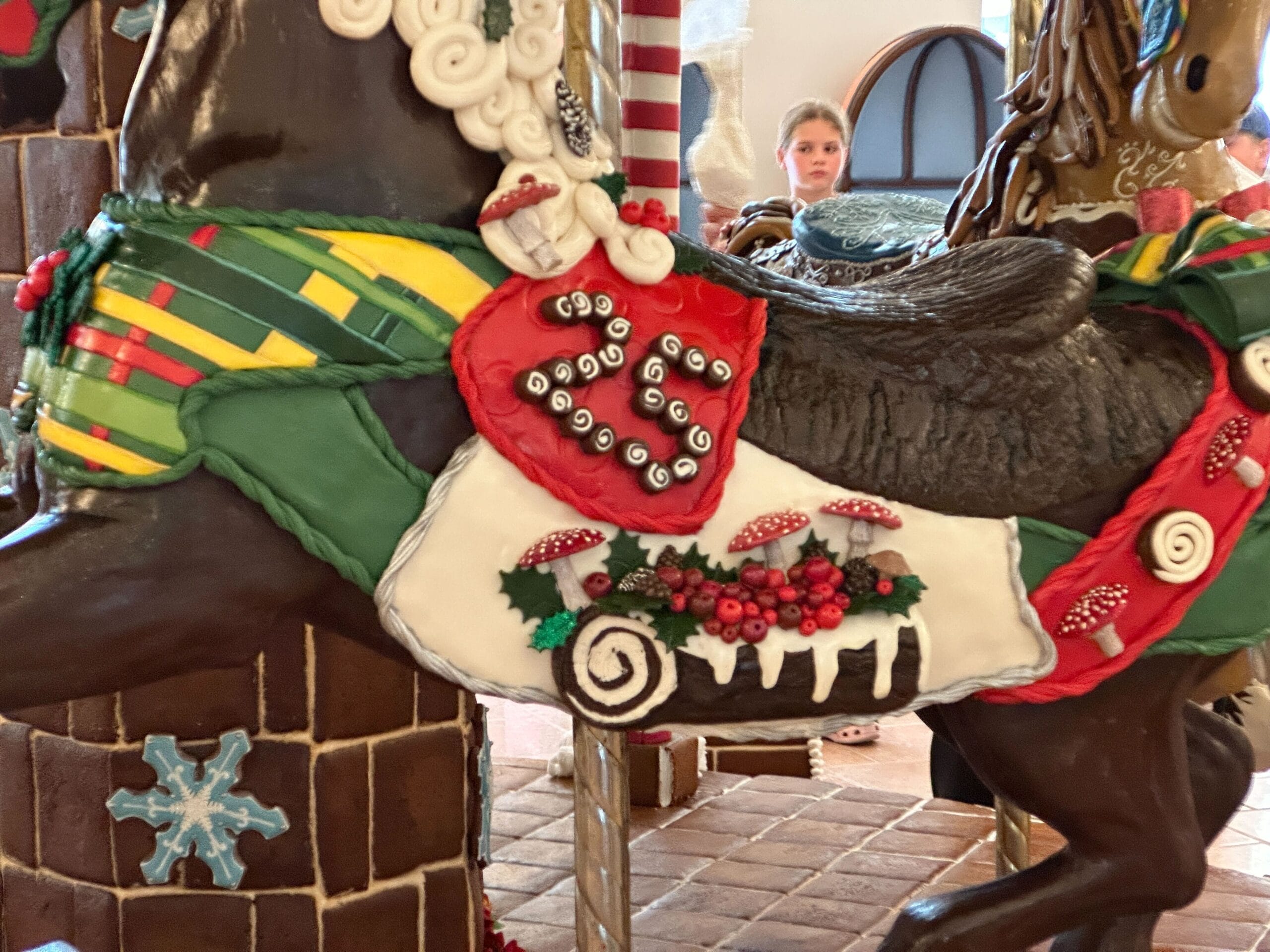 25th Anniversary Beach Club Gingerbread Carousel