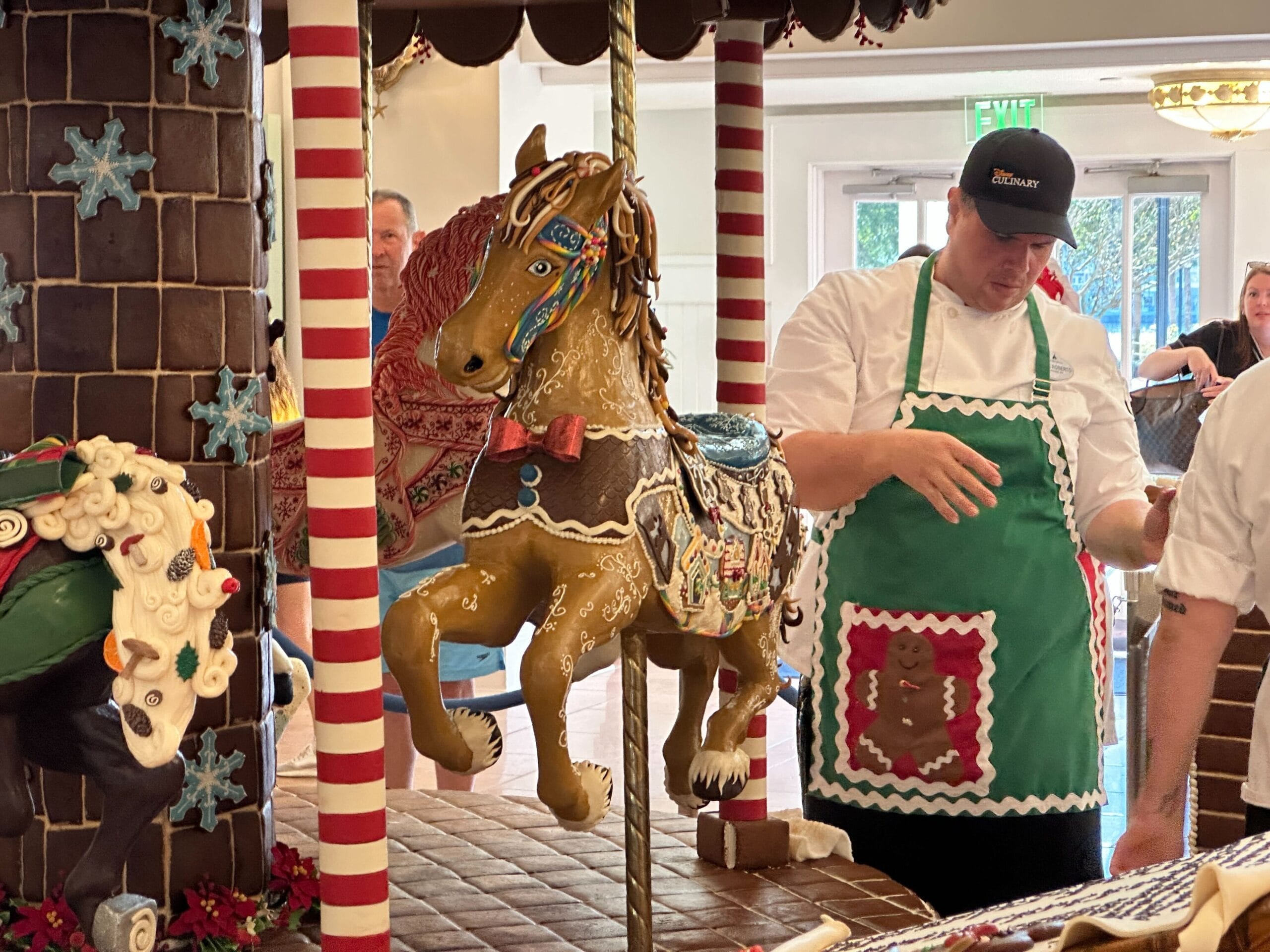 25th Anniversary Beach Club Gingerbread Carousel