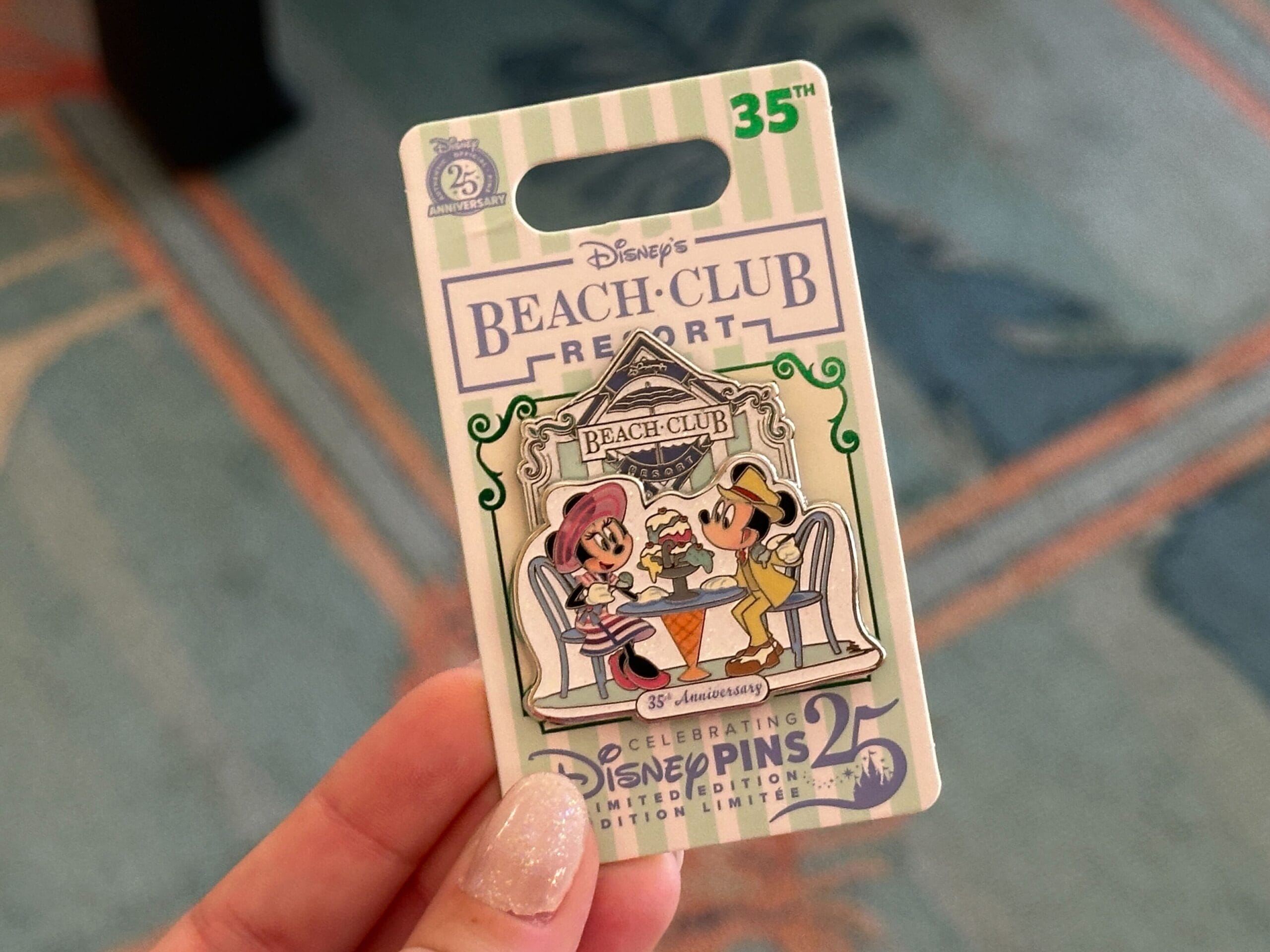 Disney's Yacht Club & Beach Club 35th Anniversary Pins Available at Walt Disney World