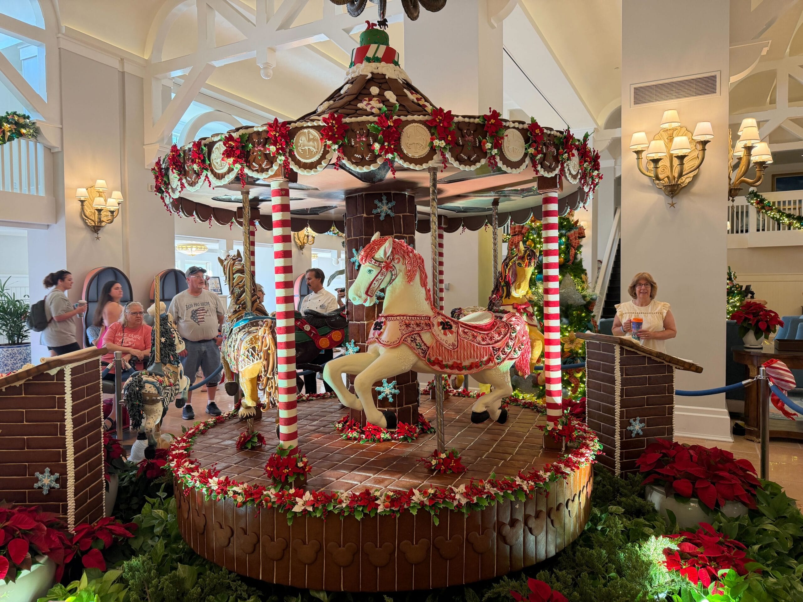 25th Anniversary Gingerbread Carousel Opens at Disney's Beach Club Resort