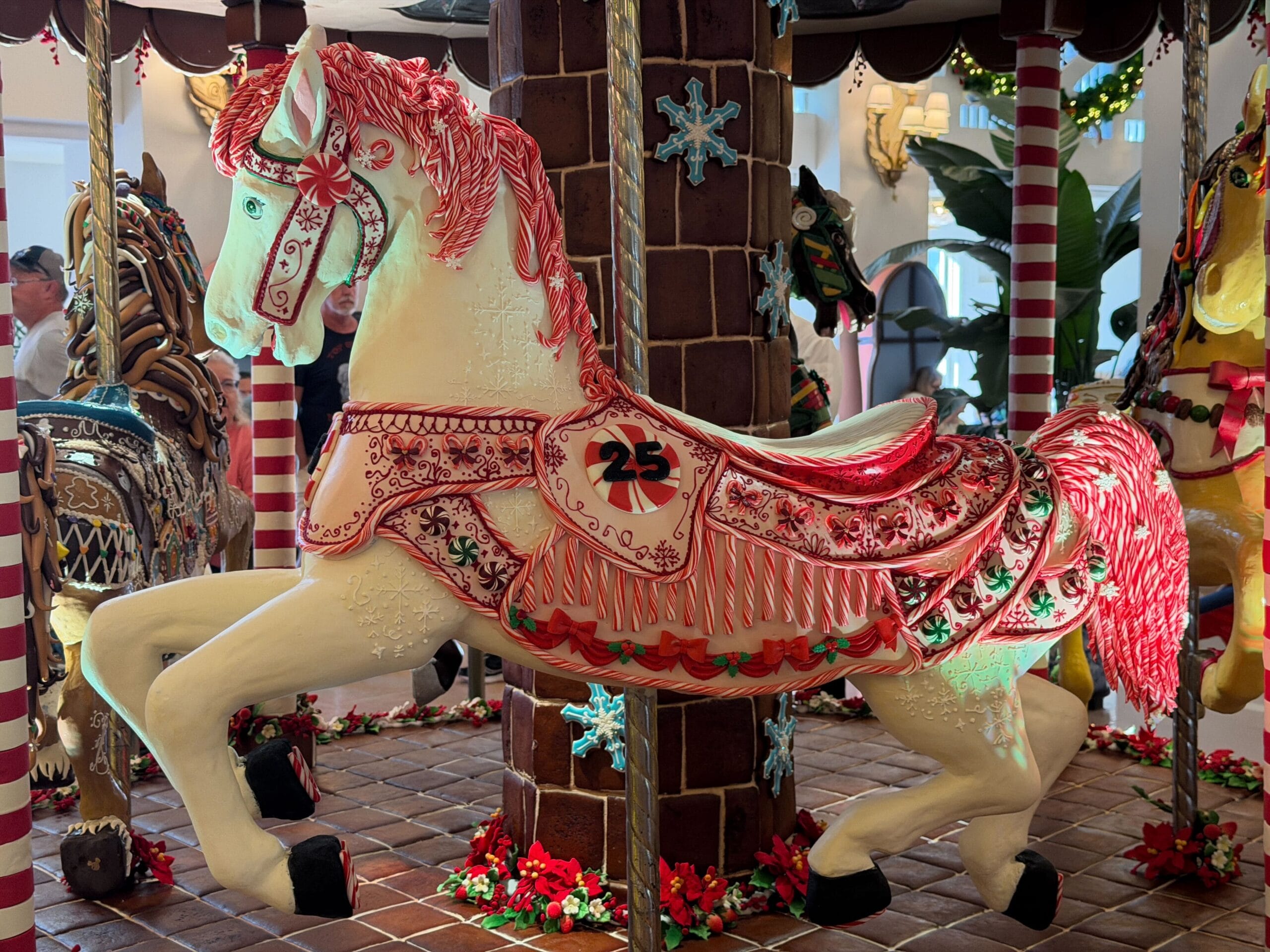 25th Anniversary Gingerbread Carousel Opens at Disney's Beach Club Resort
