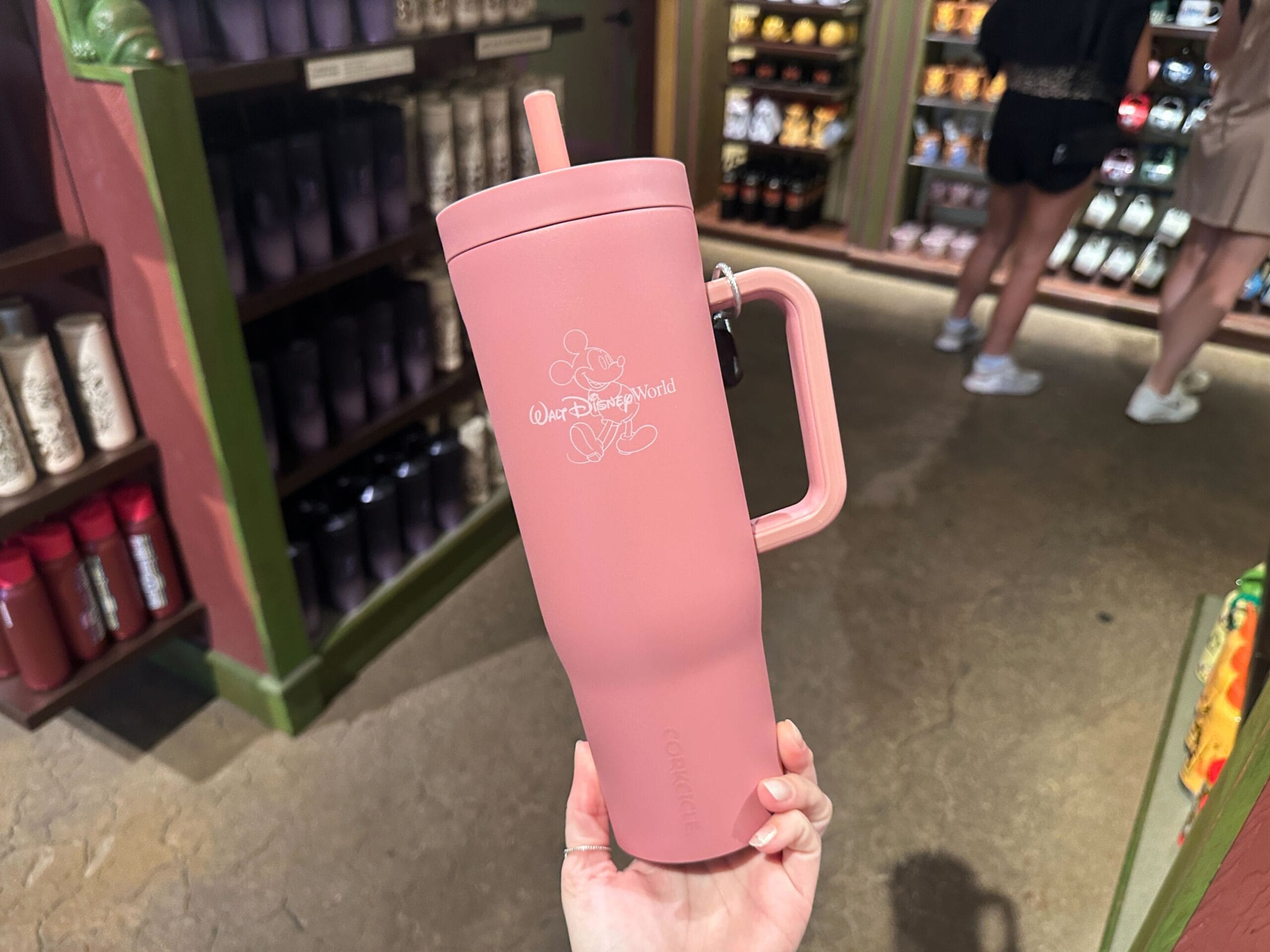 the other side of the pink tumbler