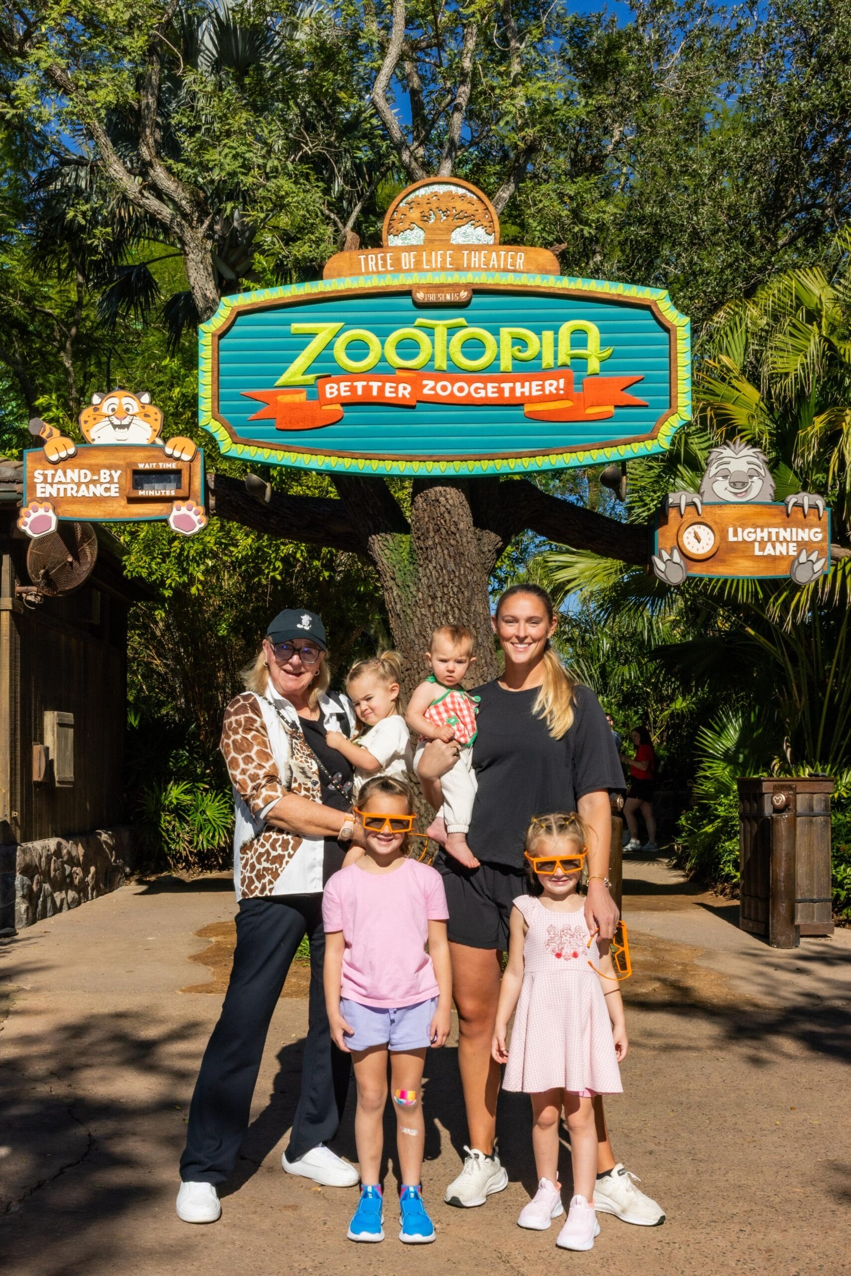 Kelce Family visits Animal Kingdom for Better Zoogether show