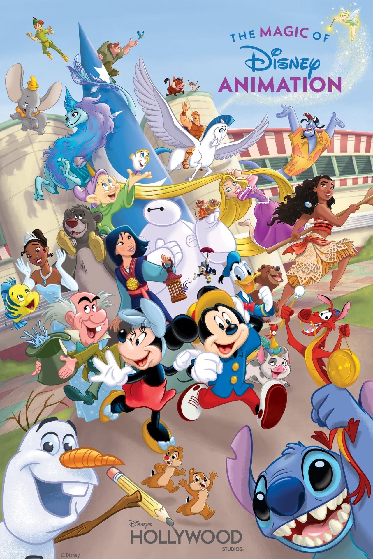 the magic of disney animation poster