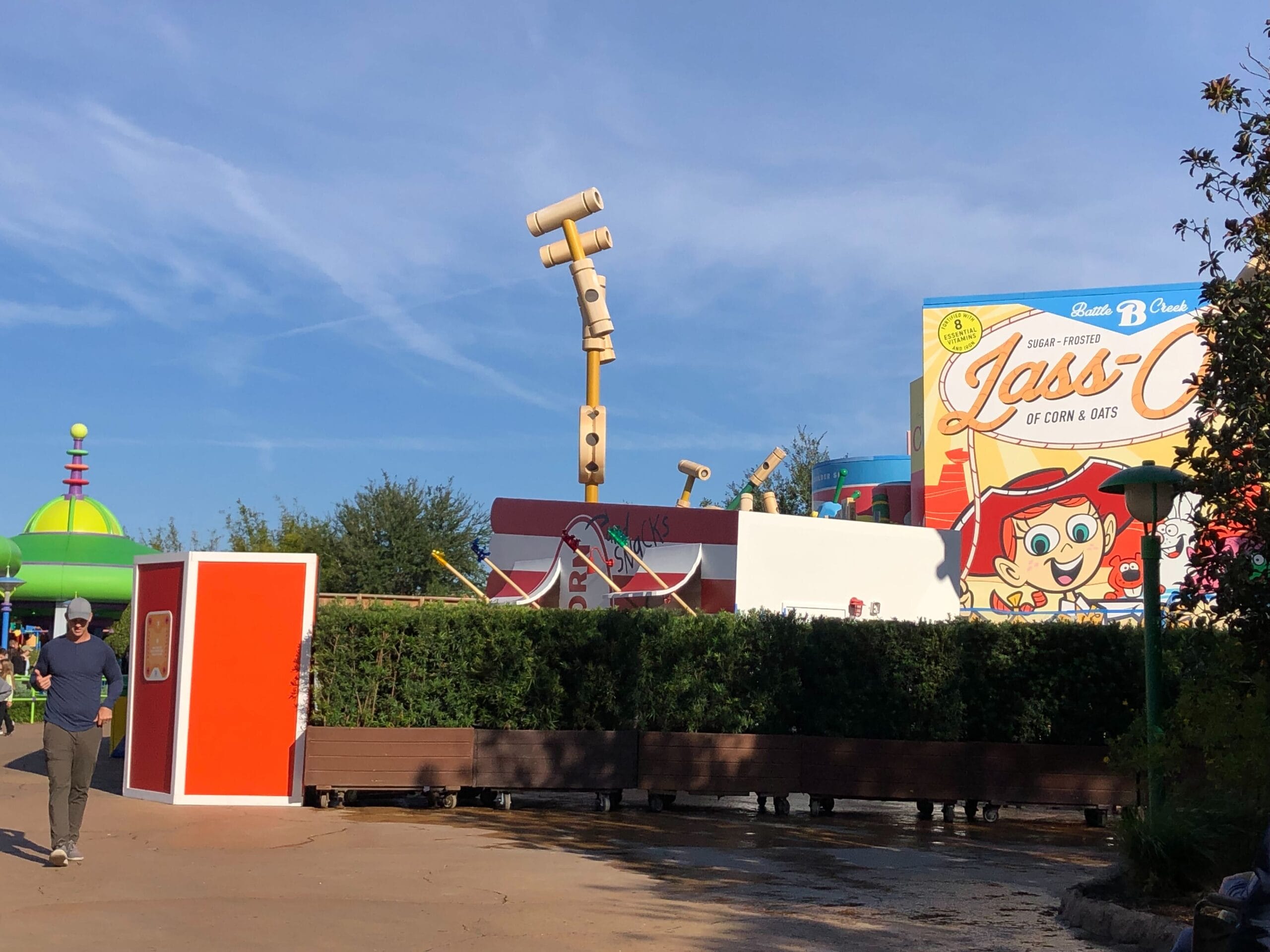 New Toy Story Land Snack Kiosk