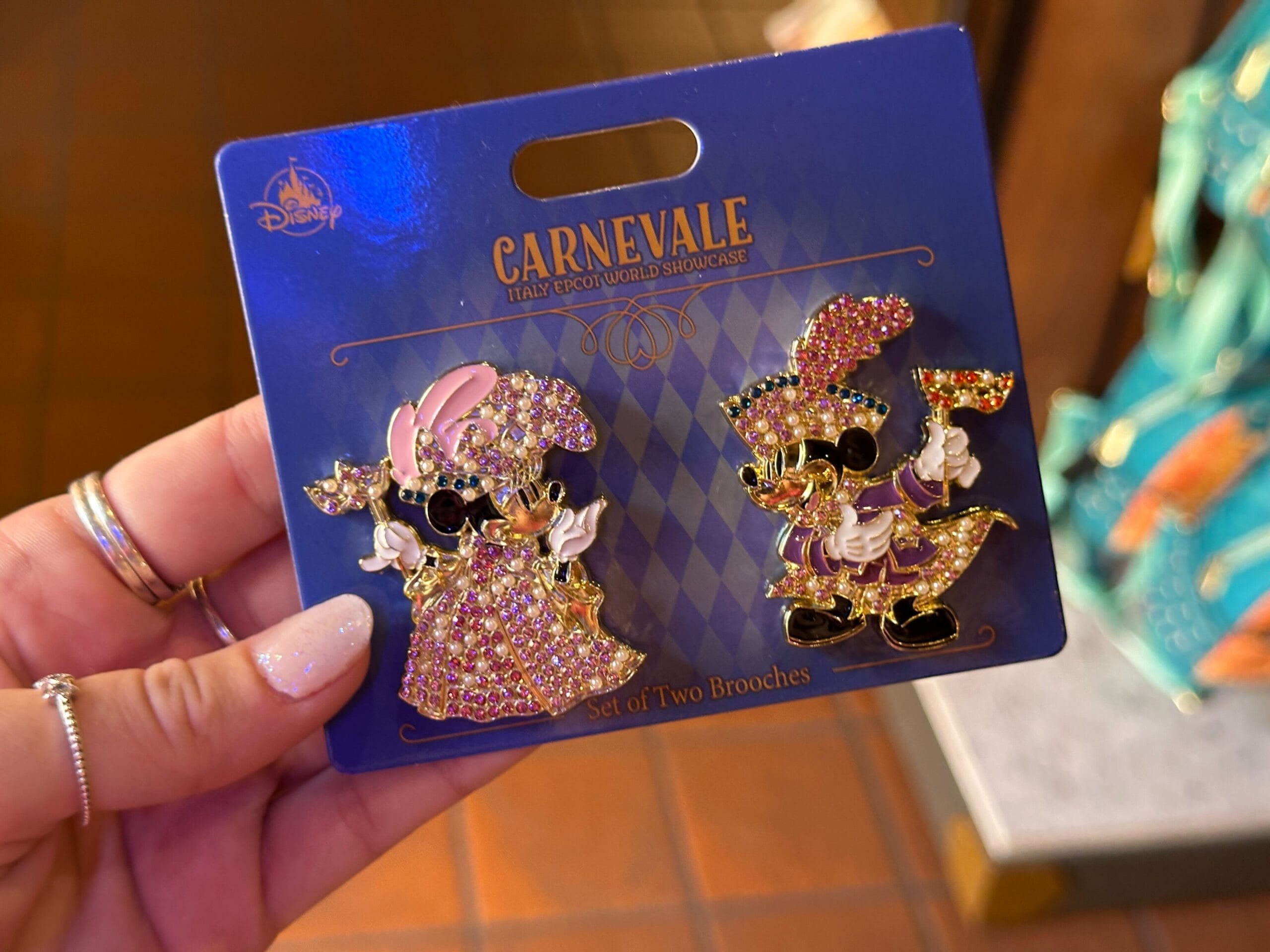 A new Mickey and Minnie Italia Carnevale collection has debuted at EPCOT. The collection features apparel, accessories, home goods, and more.