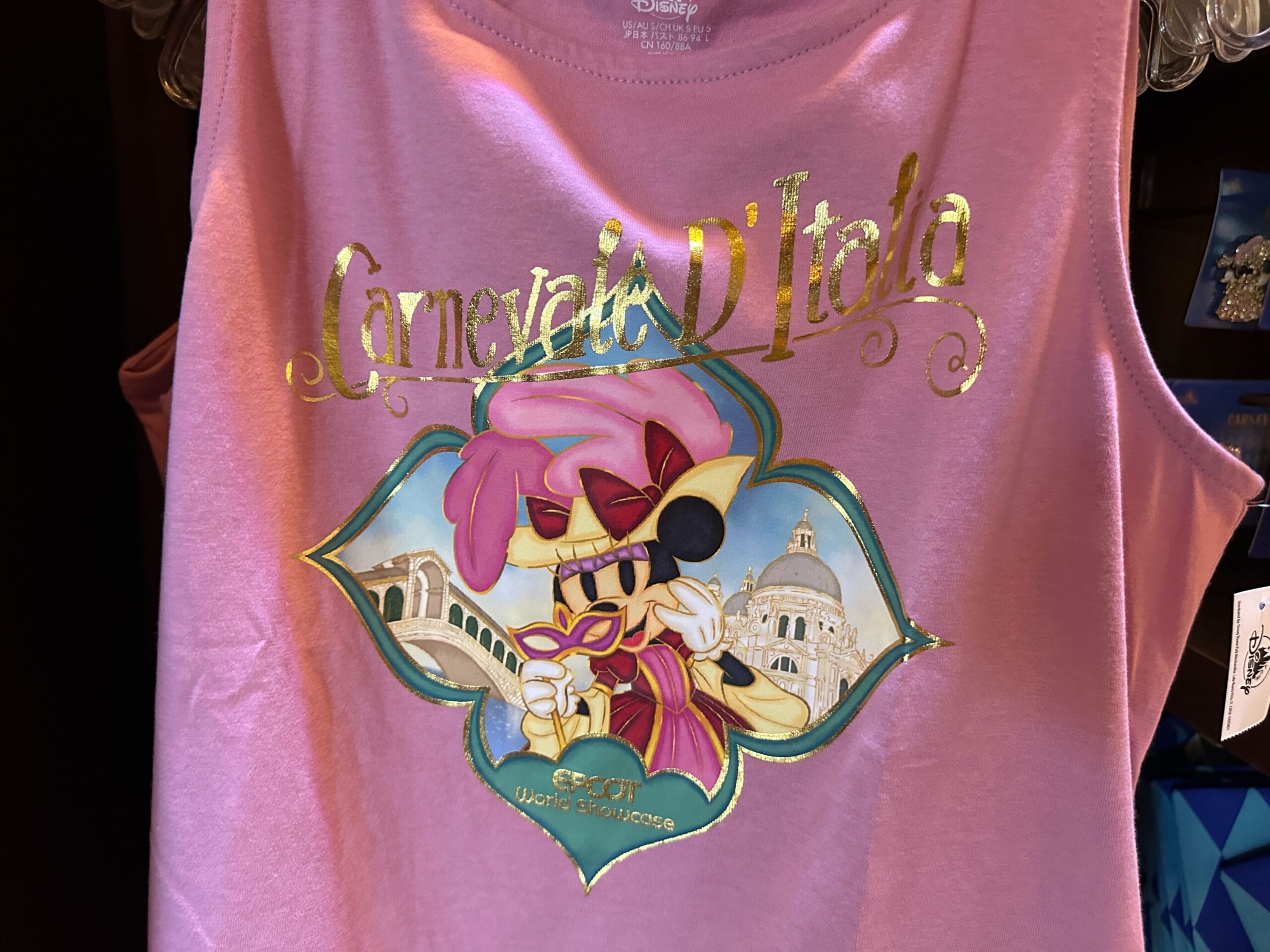 A new Mickey and Minnie Italia Carnevale collection has debuted at EPCOT. The collection features apparel, accessories, home goods, and more.