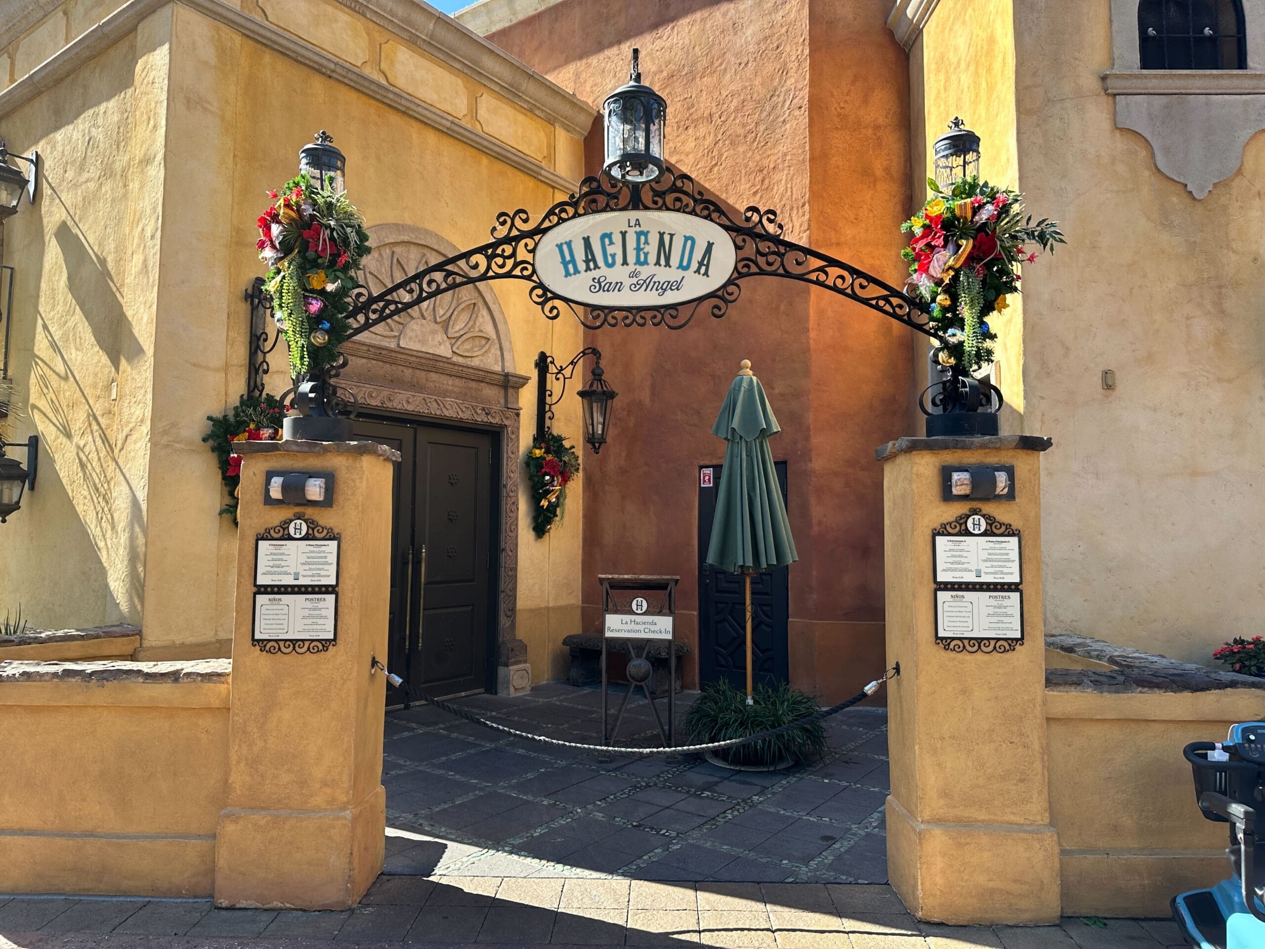 Christmas tree and more décor has already begun to arrive at EPCOT