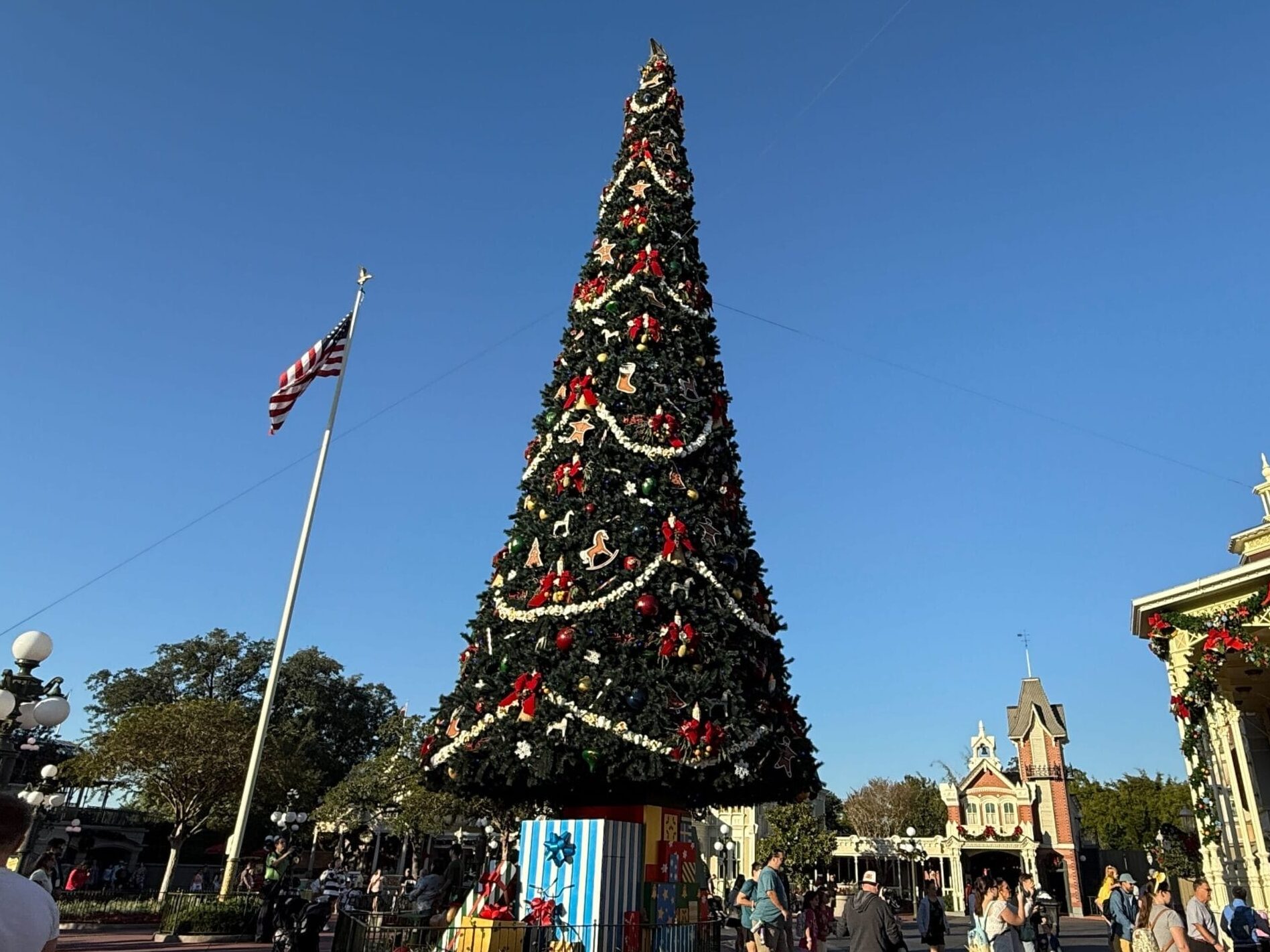 Magic Kingdom Christmas tree