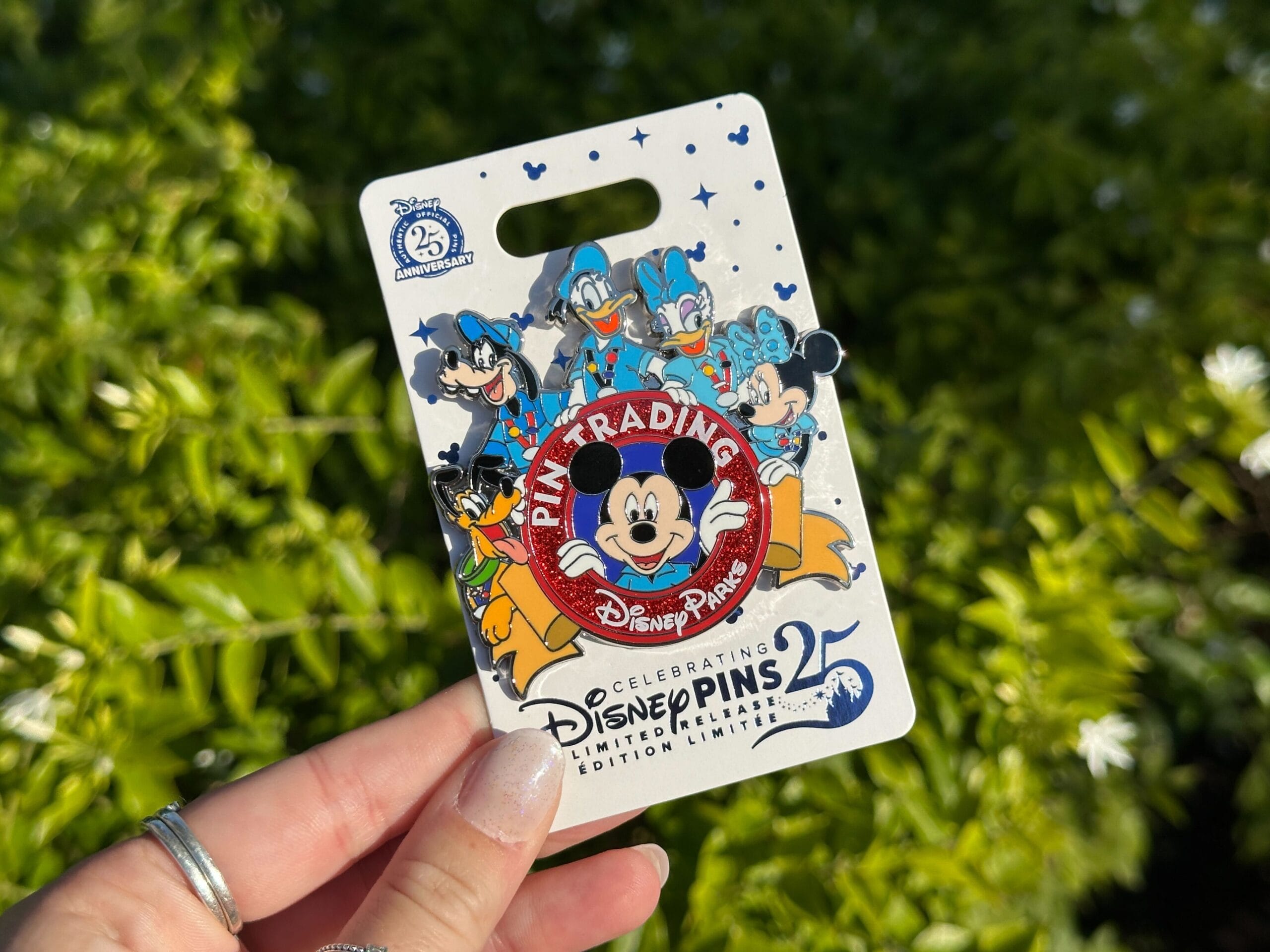 Limited Release Pin Trading 25th Anniversary Pin - $19.99