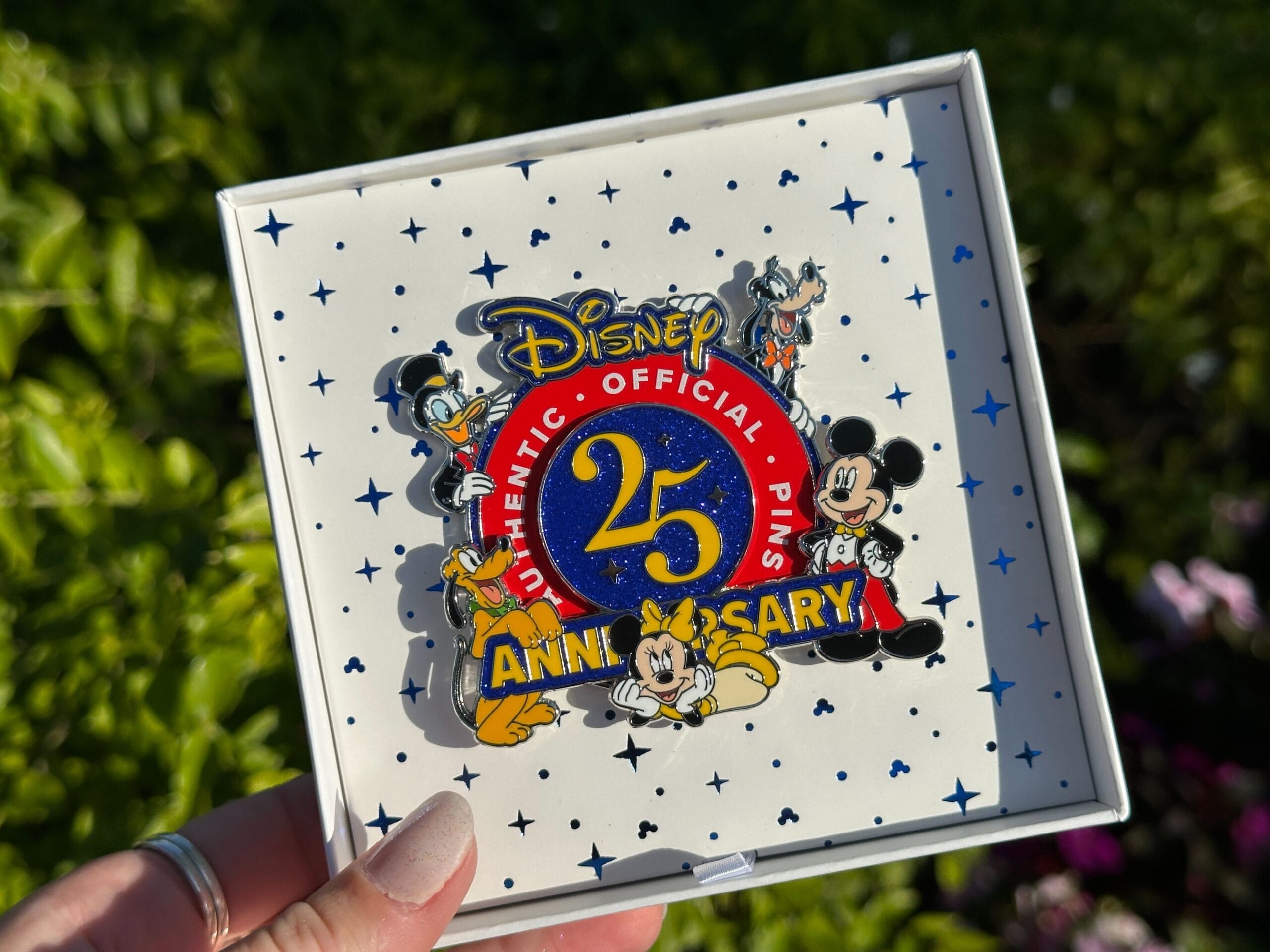 Limited Edition Pin Trading 25th Anniversary Mini Jumbo Pin - $44.99