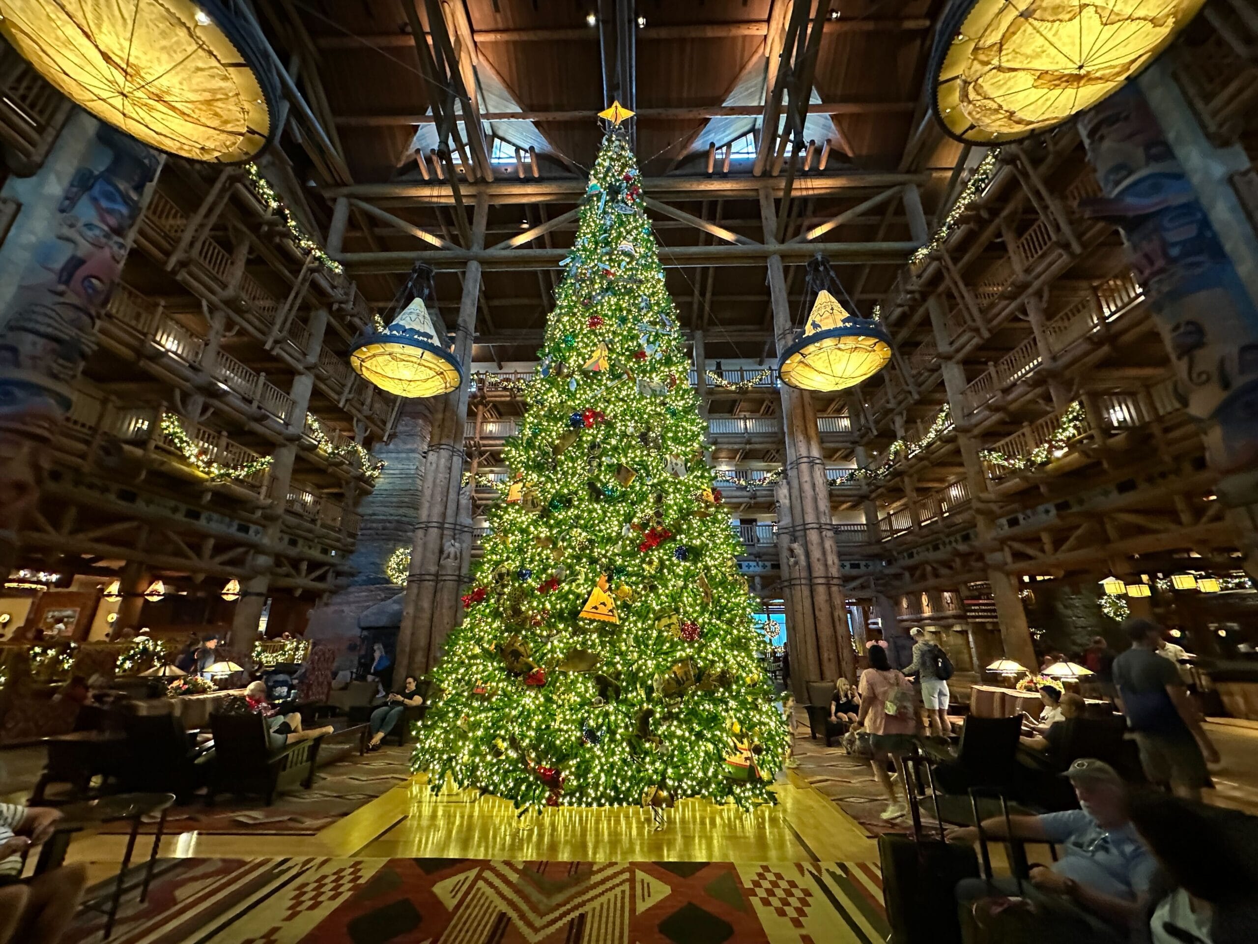 Disney #39 s Wilderness Lodge Decorated for Christmas 2025 WDW News Today