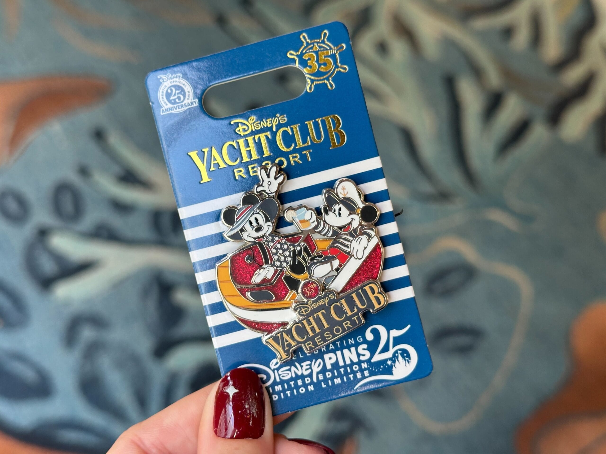 Disney's Yacht Club & Beach Club 35th Anniversary Pins Available at Walt Disney World