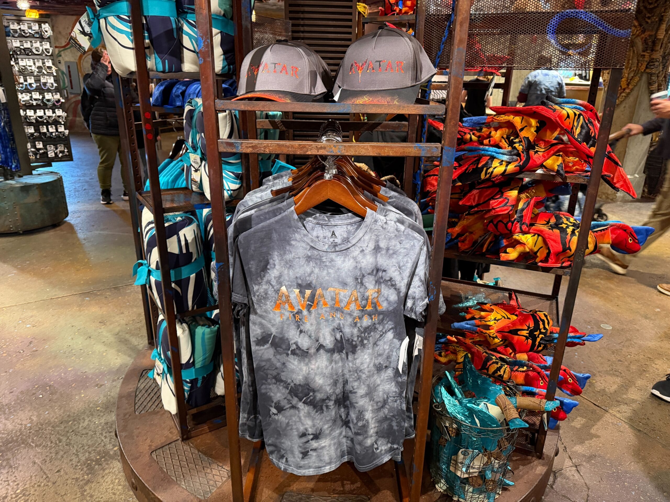 Rest of Avatar: Fire and Ash merchandise collection.