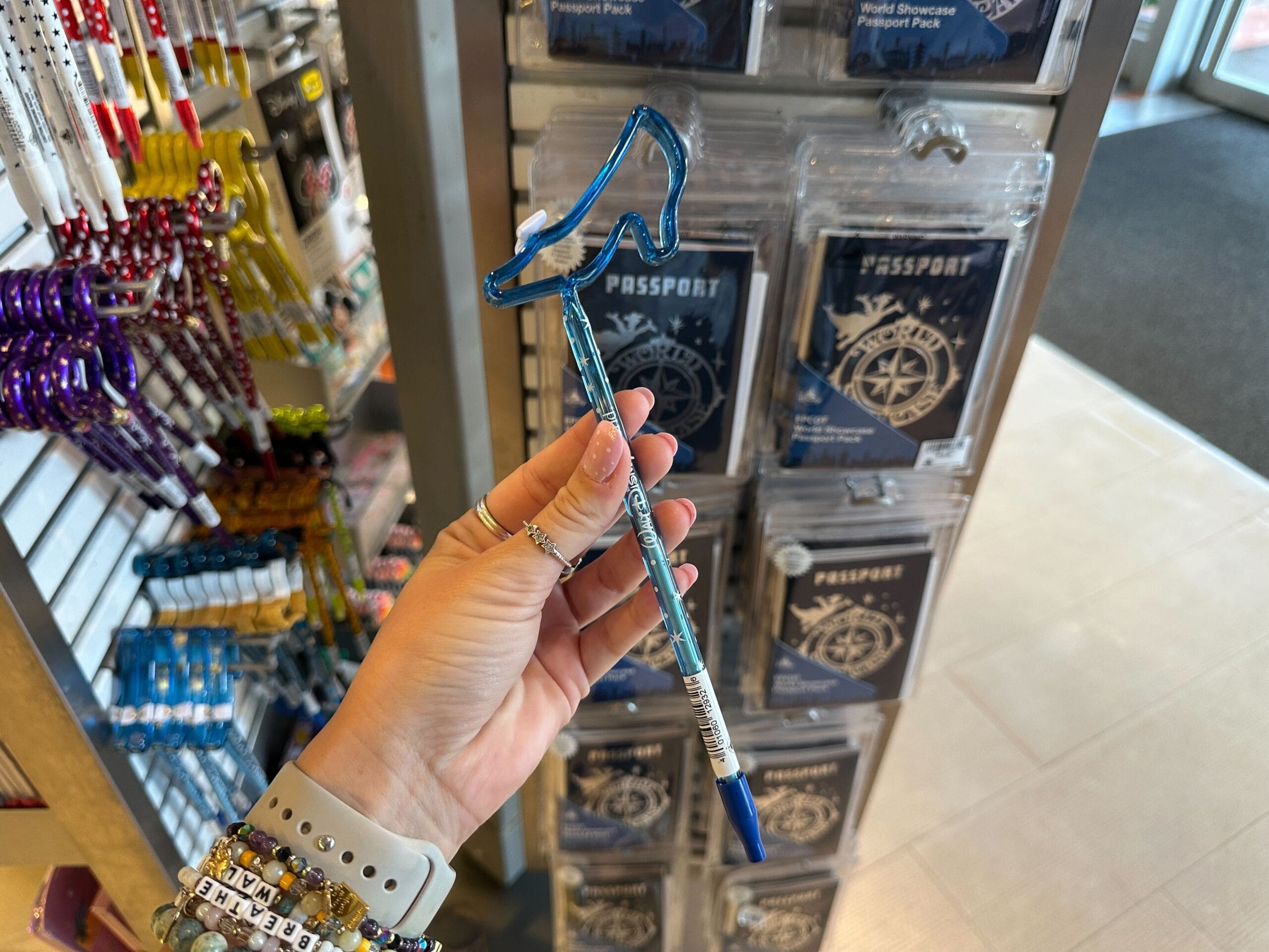 Cinderella slipper pen.