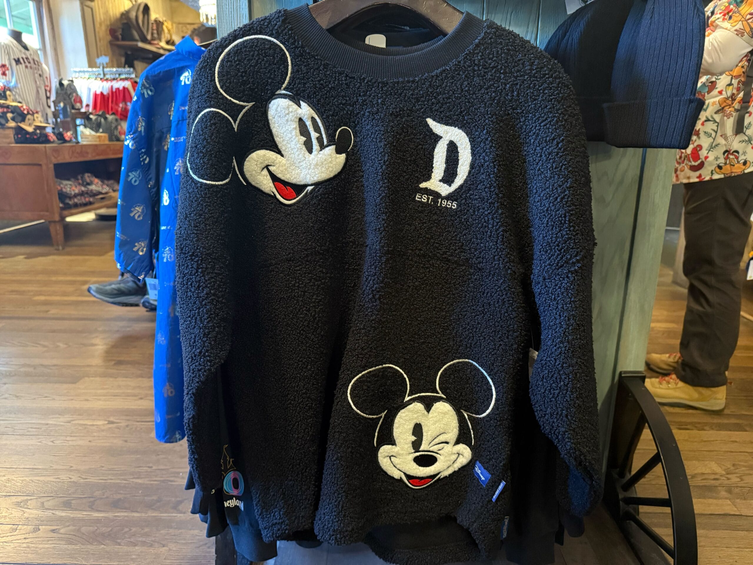 Front of fluffy Mickey spirit jersey at Disneyland Resort.