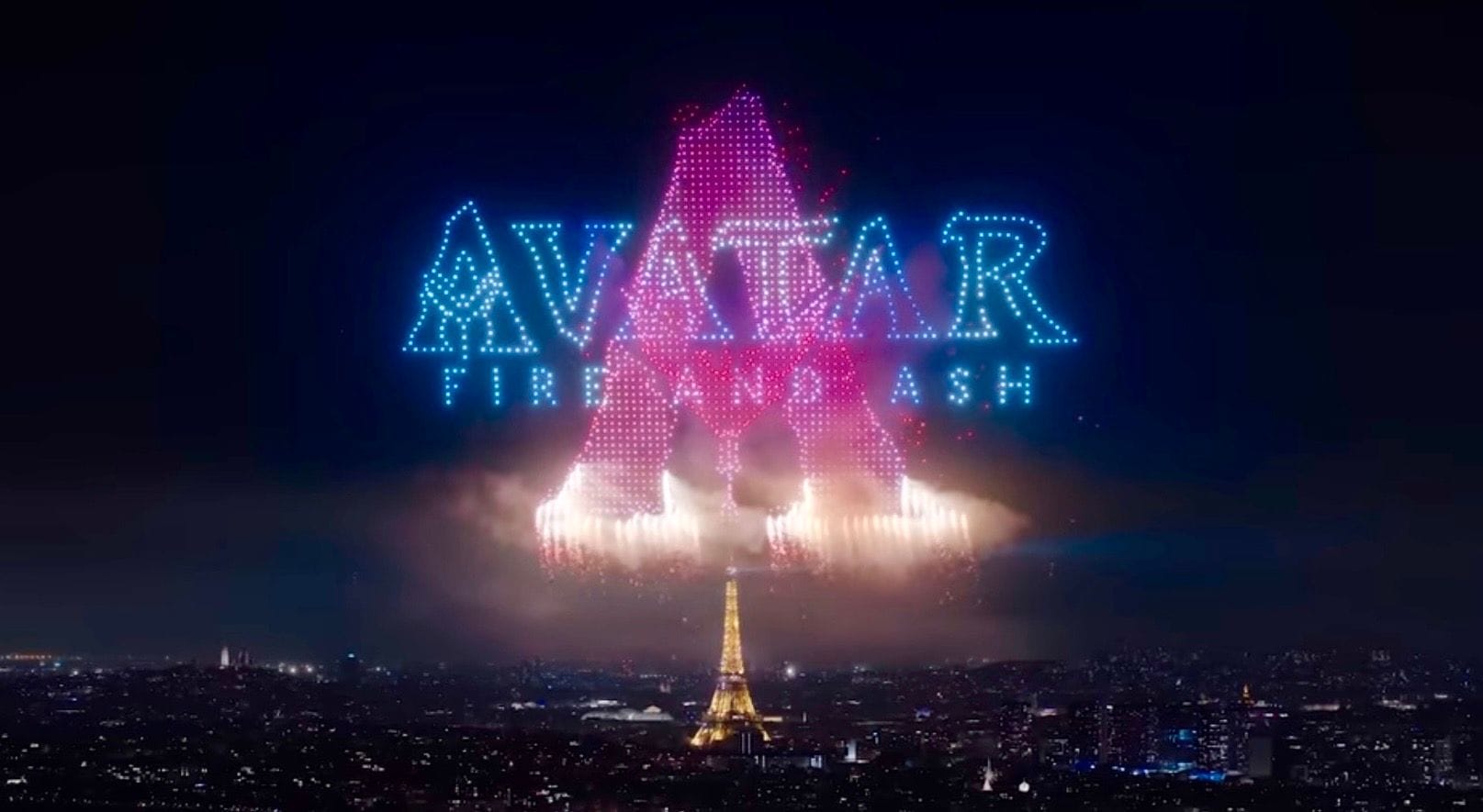 drone show avatar at Disneyland Paris