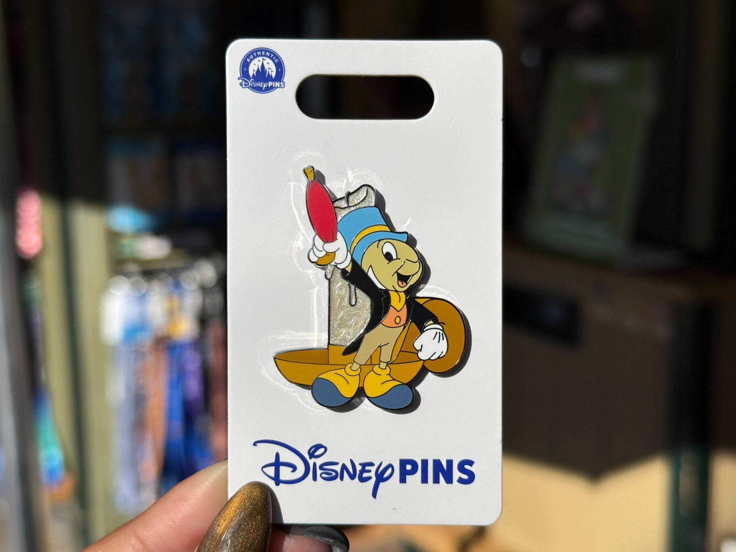 New open edition Pinnochio pin found at Disneyland Resort