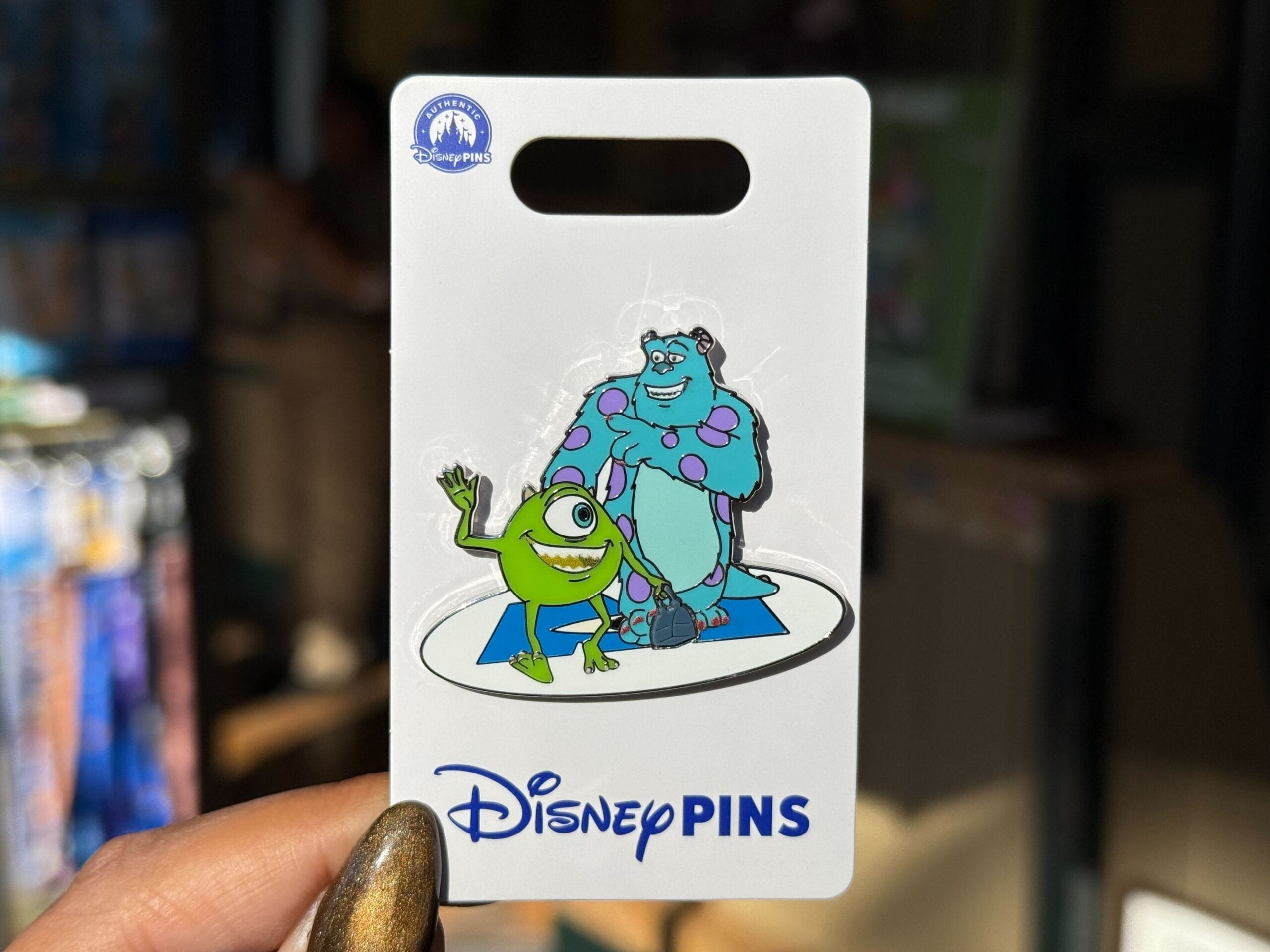 New open edition Monsters pin found at Disneyland Resort