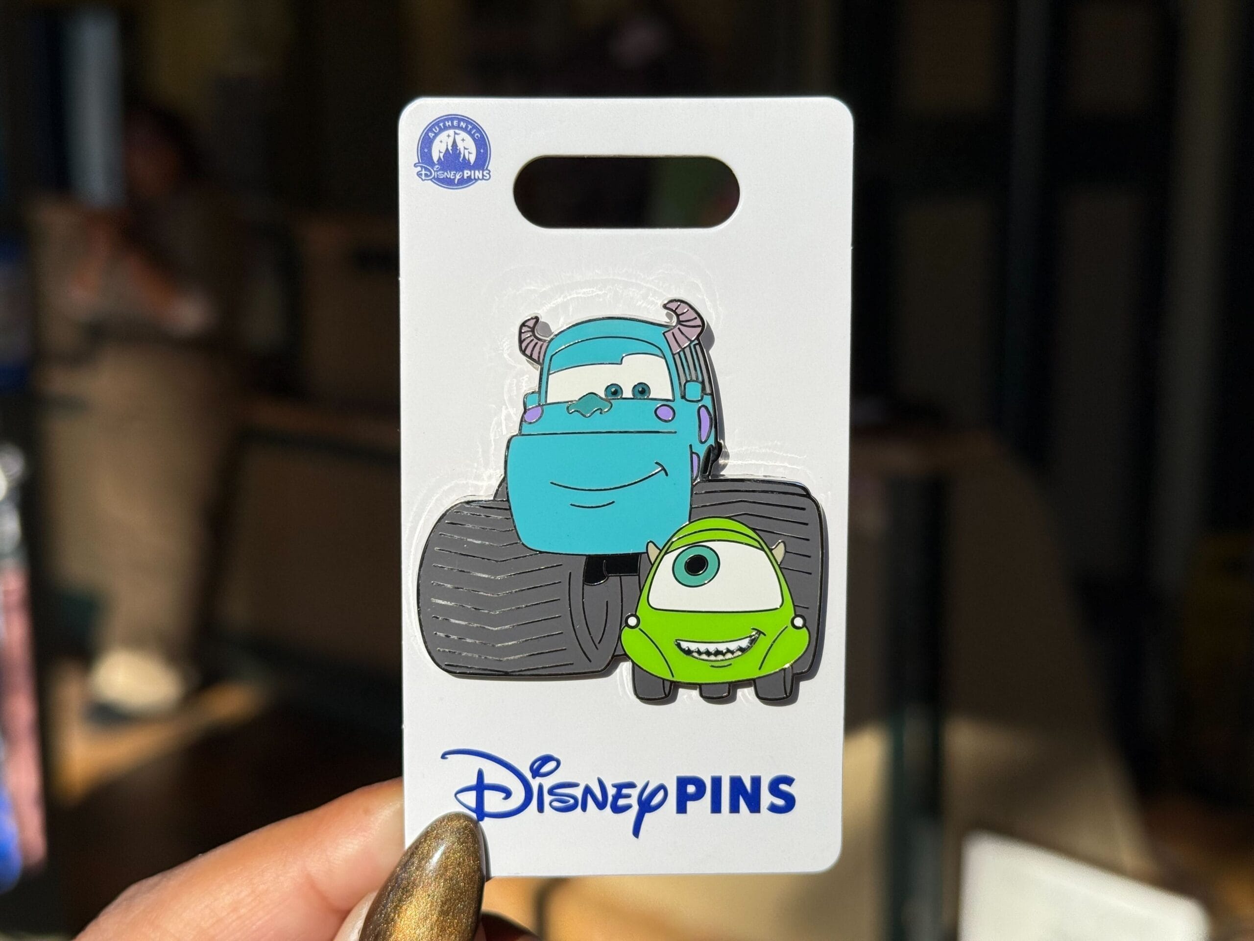New open edition Monsters pin found at Disneyland Resort