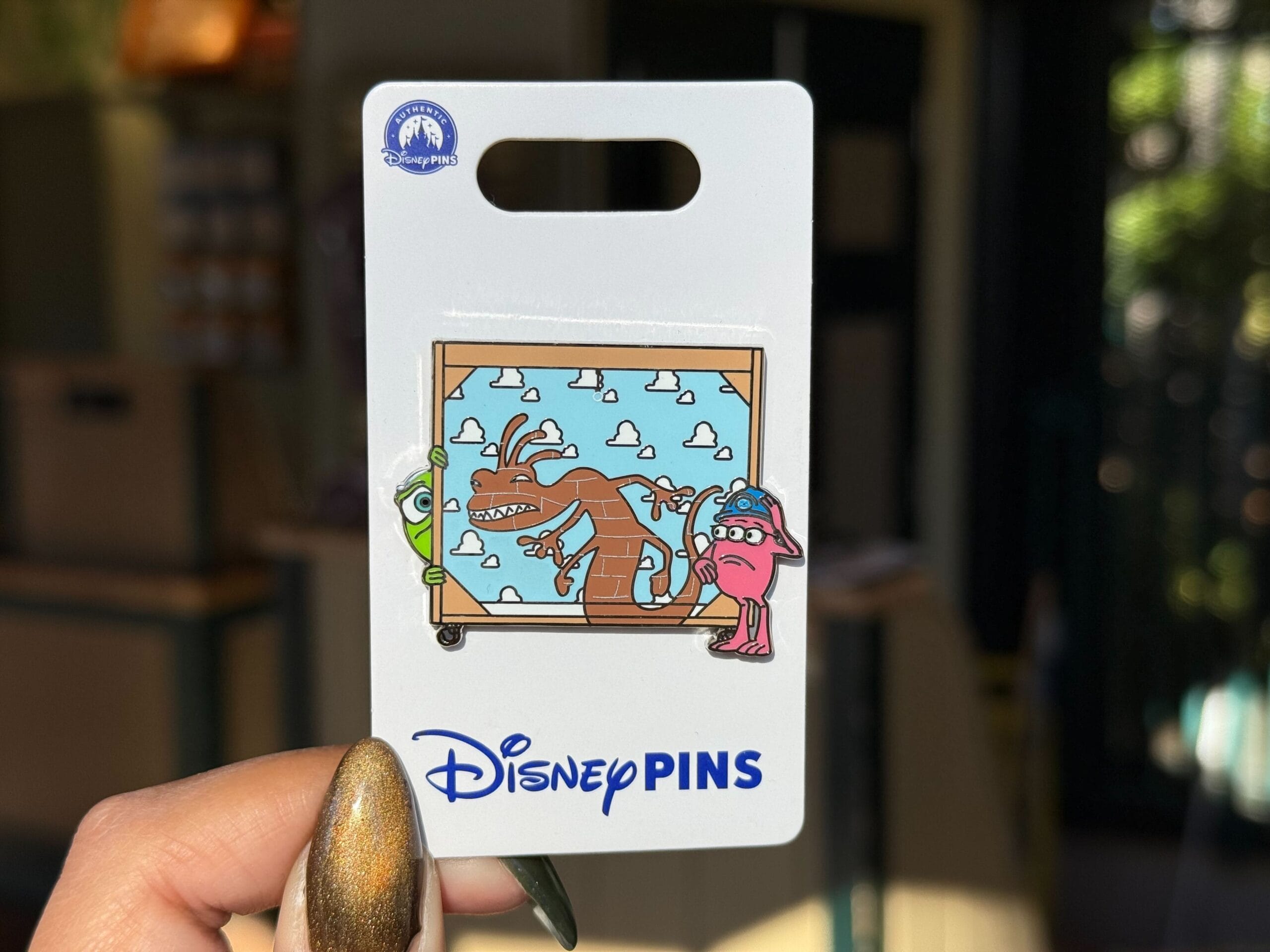 New open edition Monsters pin found at Disneyland Resort