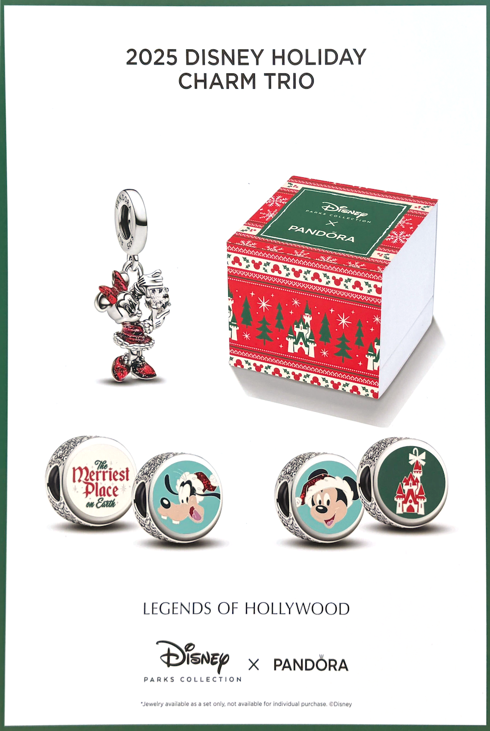 Christmas Charm Set by Pandora