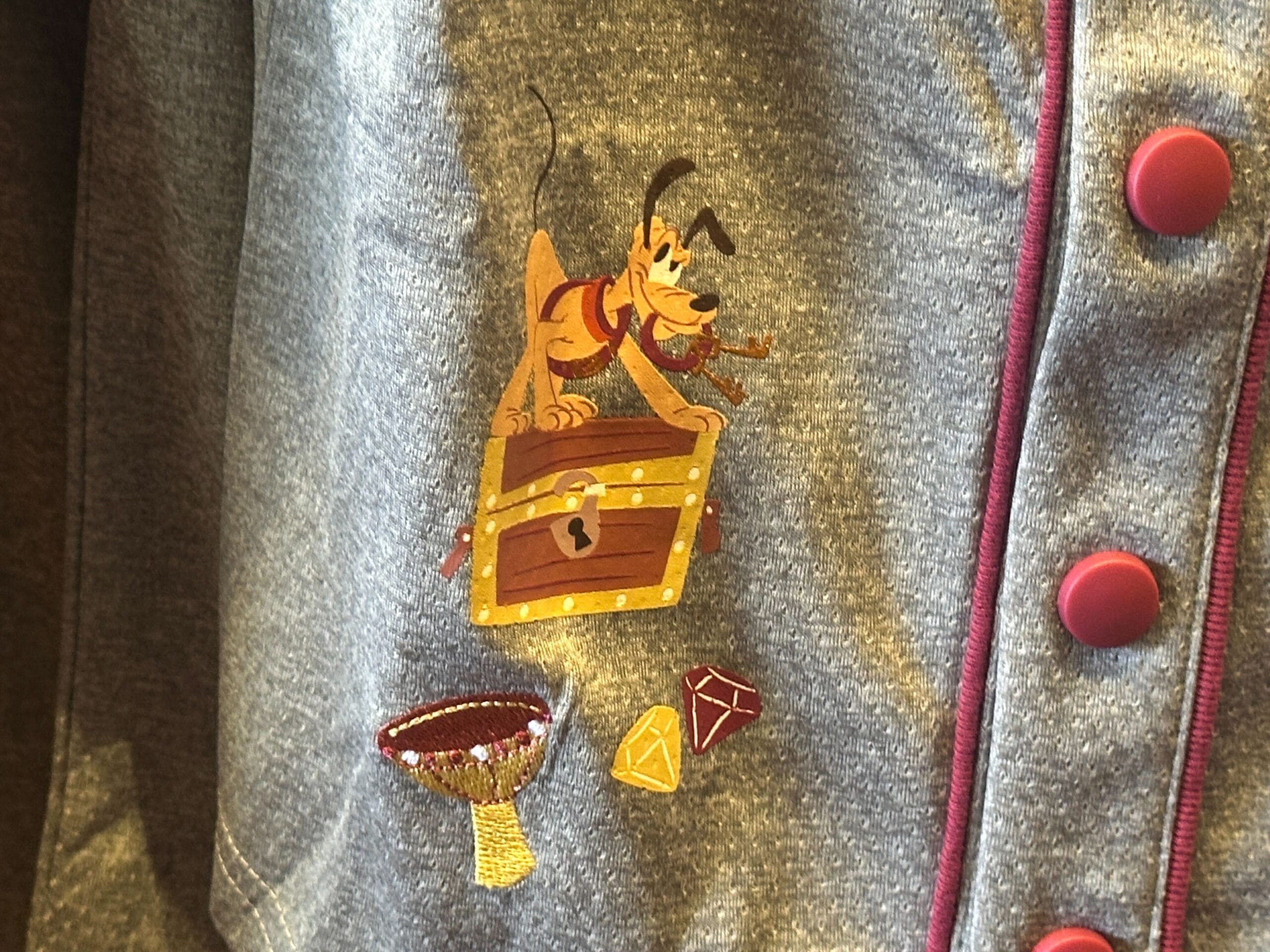 Pirates of the Caribbean Youth Jersey Pluto graphic, bottom left