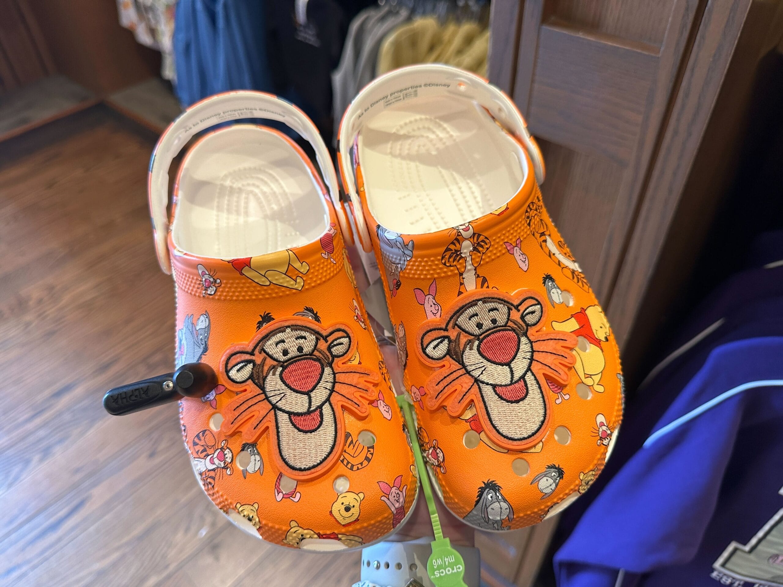 Tigger Crocs Now Available at the United Kingdom Pavilion in EPCOT