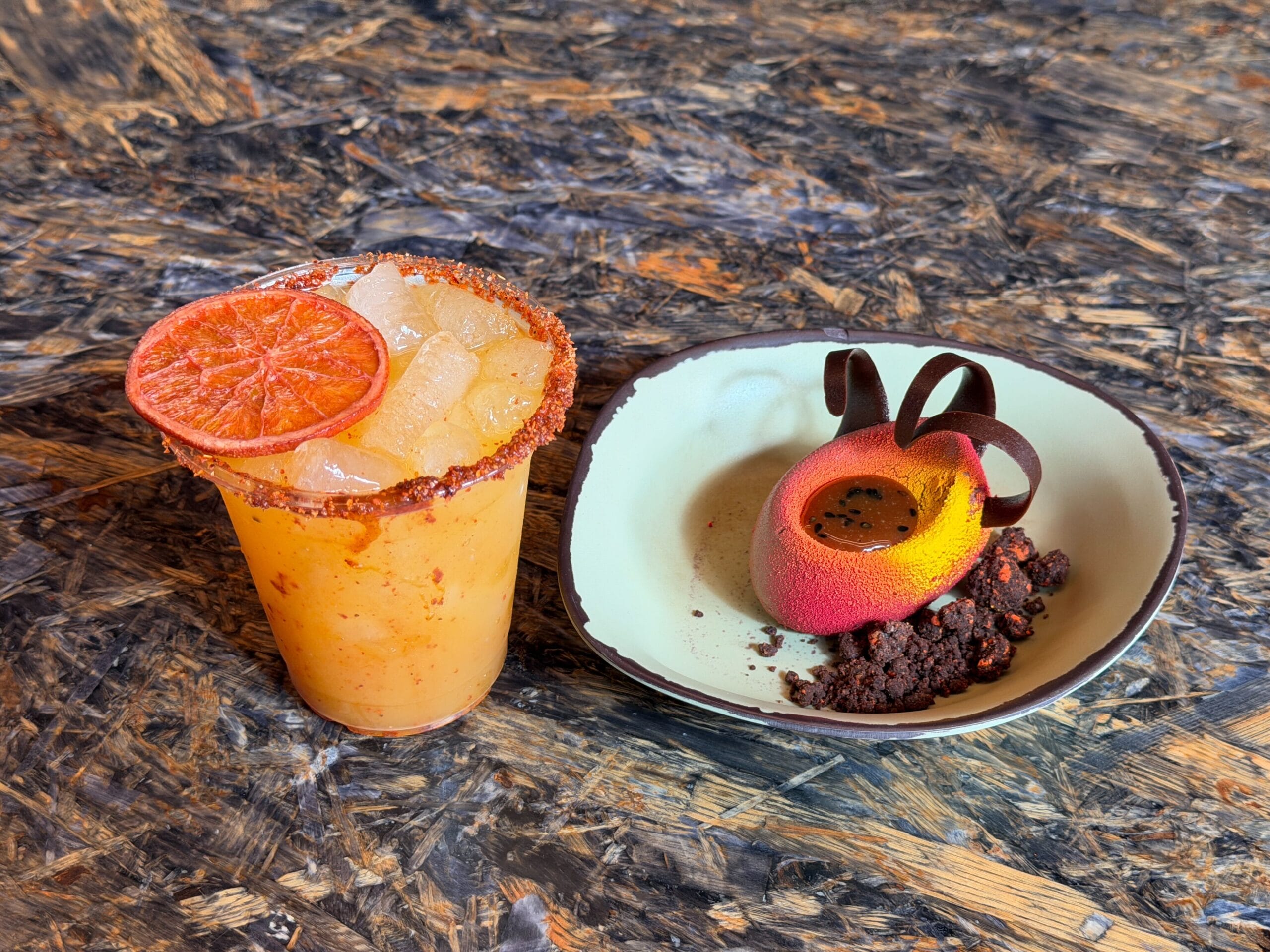 REVIEW: New Avatar Chocolate-Sesame-Banana Mousse, Orange Cocktail, and Boba Drink at Disney's Animal Kingdom