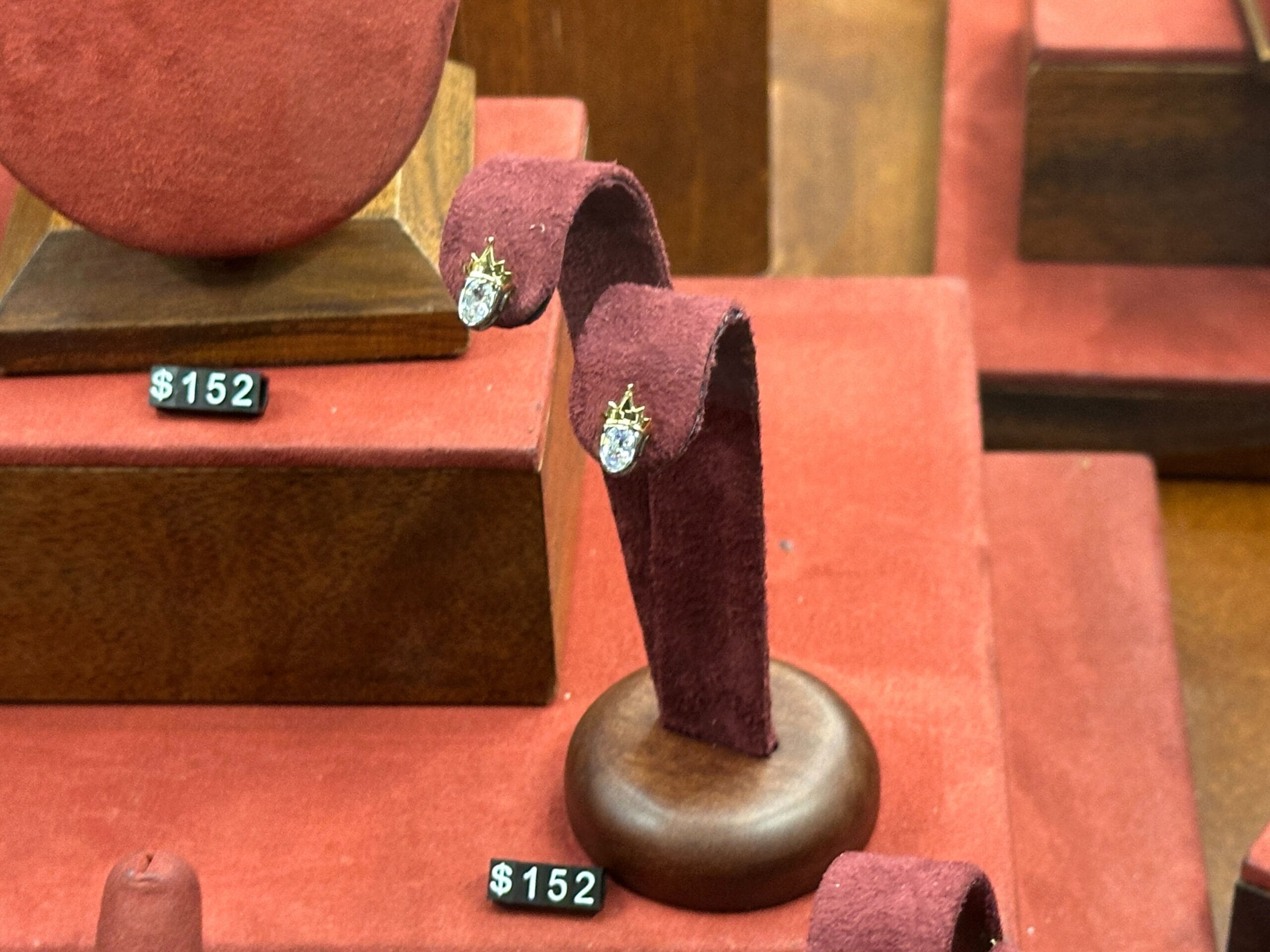 There is also a pair of Evil Queen-inspired earrings.