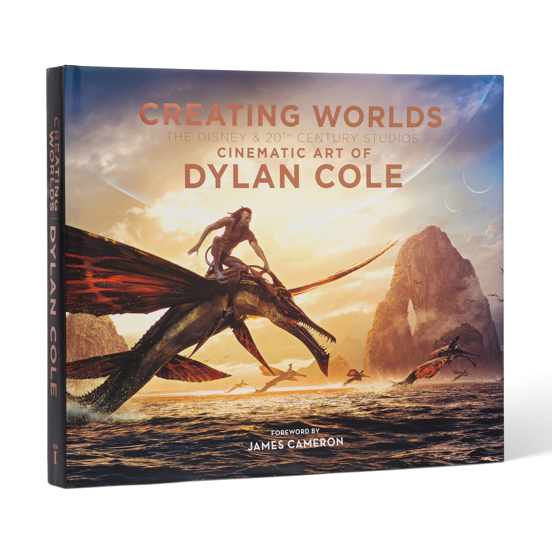New books featuring the artwork of Avatar co-production designer Dylan Cole include Creating Worlds: The Disney and 20th Century Studios Cinematic Art of Dylan Cole and Cinema Stories Avatar: The Art of Pandora.