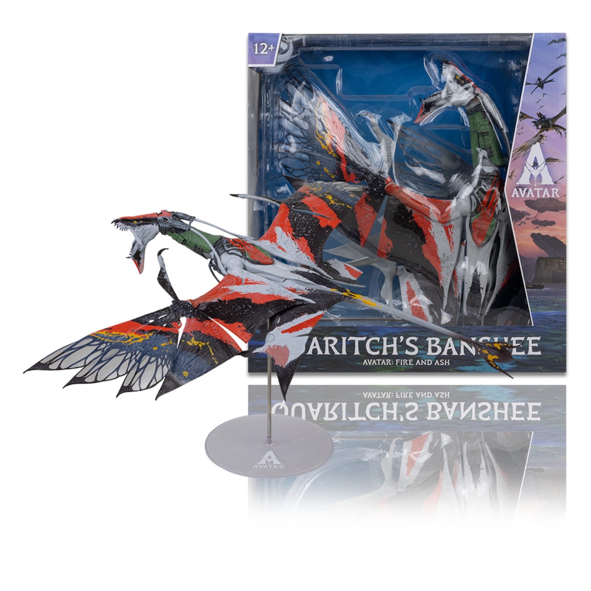 A new collection of Avatar figures from McFarlane Toys features Neytiri in her Omatikaya warrior outfit, Quaritch’s banshee, and the new villain, Varang.