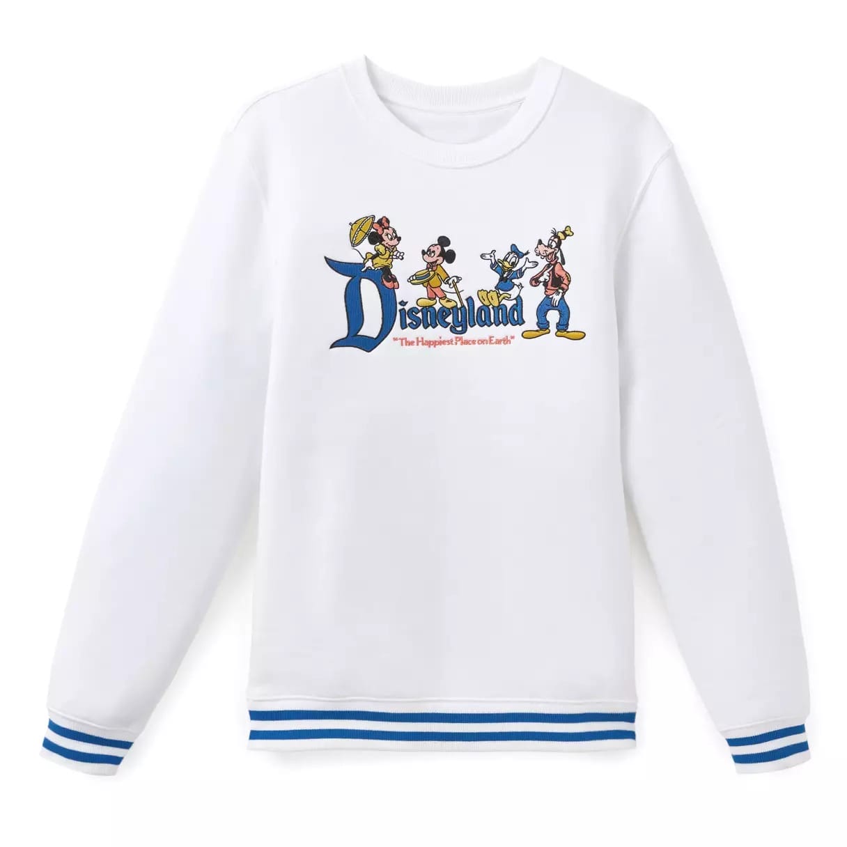 New Disneyland 70th Anniversary Sweatshirt, Long-Sleeve Tee, and