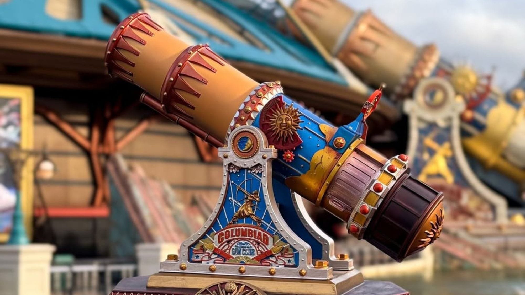 Disneyland Paris Space Mountain Launch Cannon Figure by Kevin & Jody Coming Soon