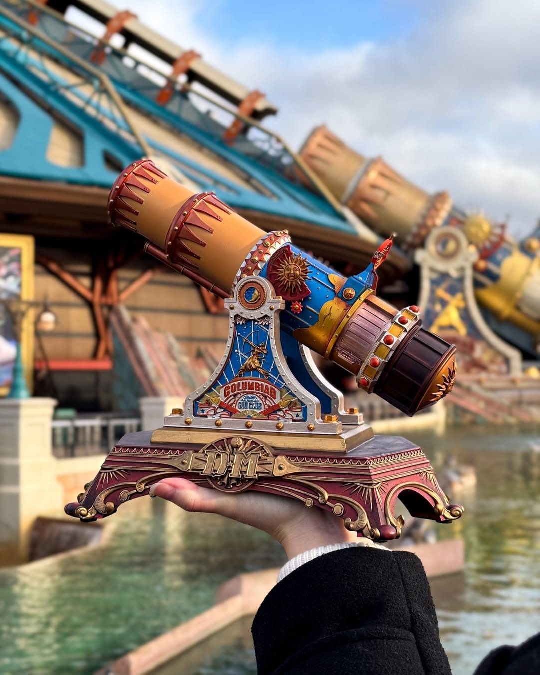 Disneyland Paris Space Mountain Launch Cannon Figure by Kevin & Jody Coming Soon