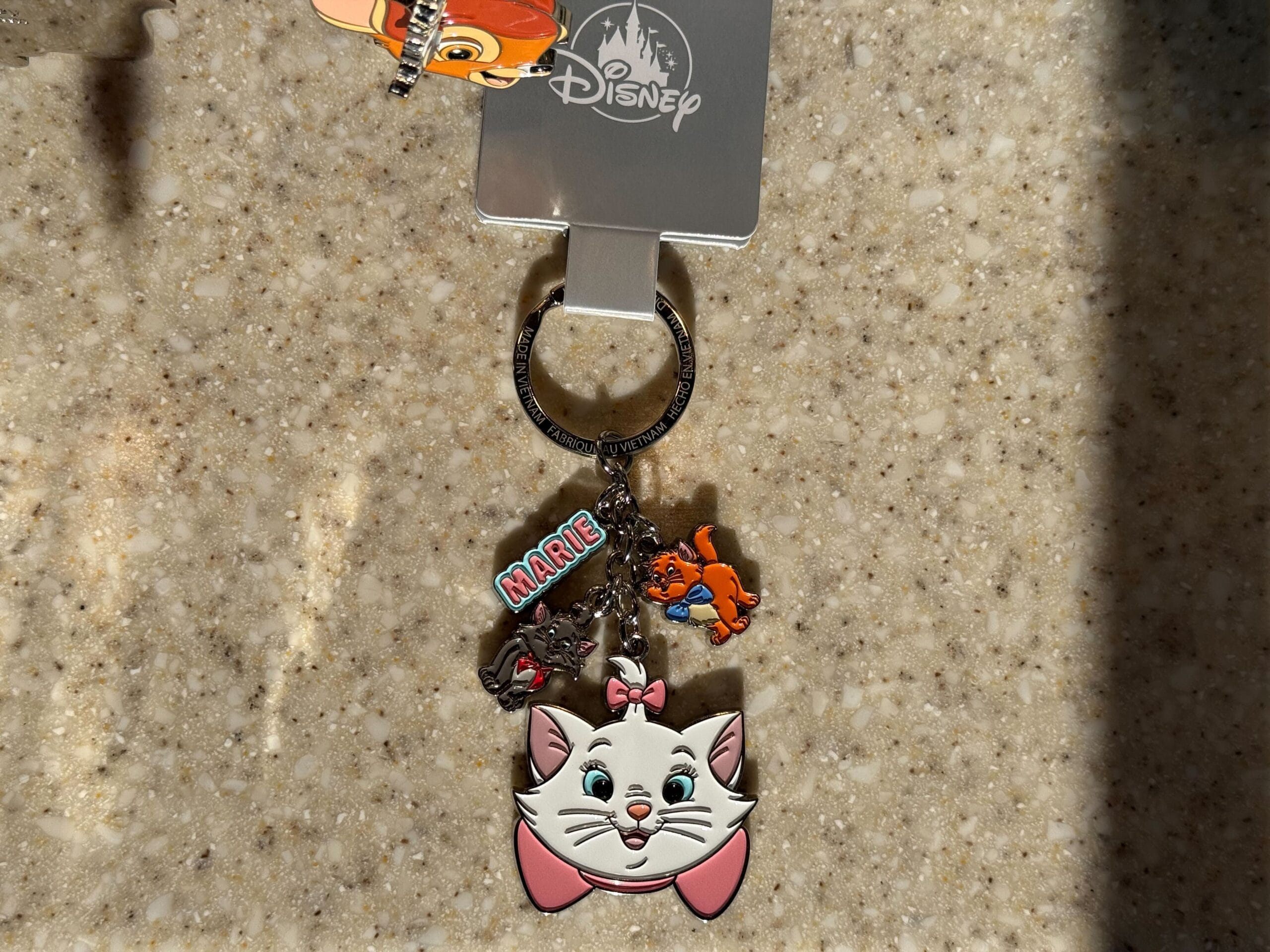 New Character Keychains at Disneyland Resort Including Tinker Bell, Marie, Winnie the Pooh, and More