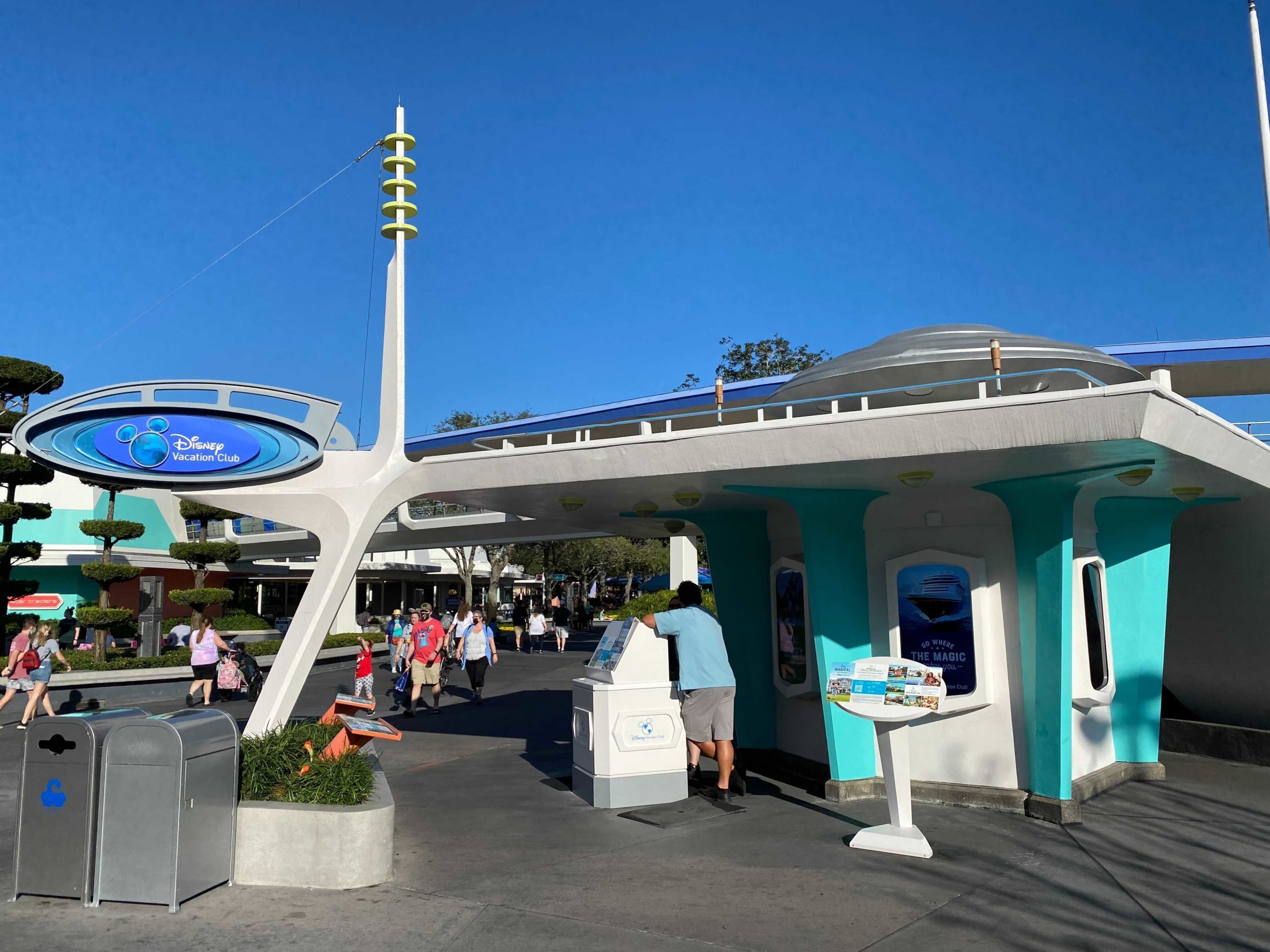 Old DVC kiosk at Magic Kingdom