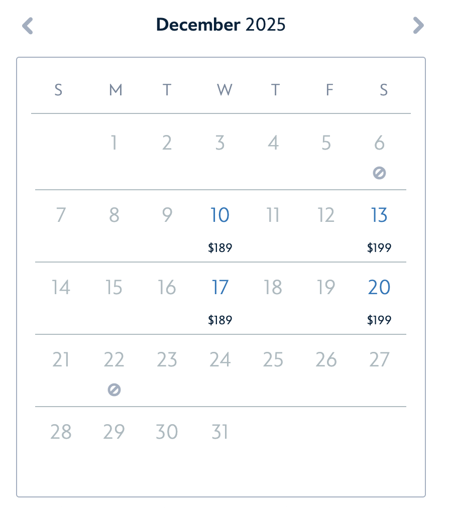 Jollywood Nights ticket availability for December 2025 as of December 8