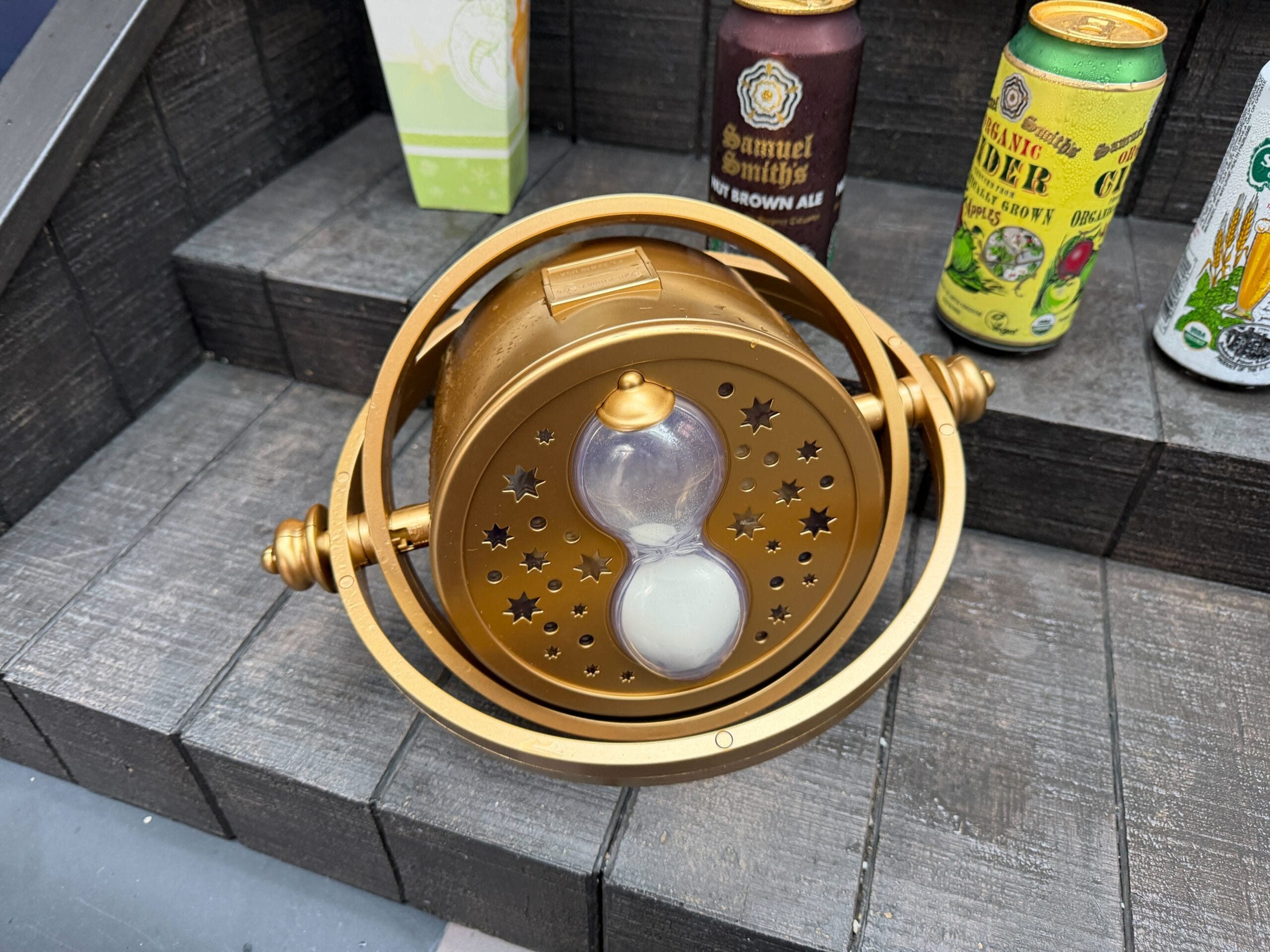 Time Turner popcorn bucket in Wizarding World of Harry Potter