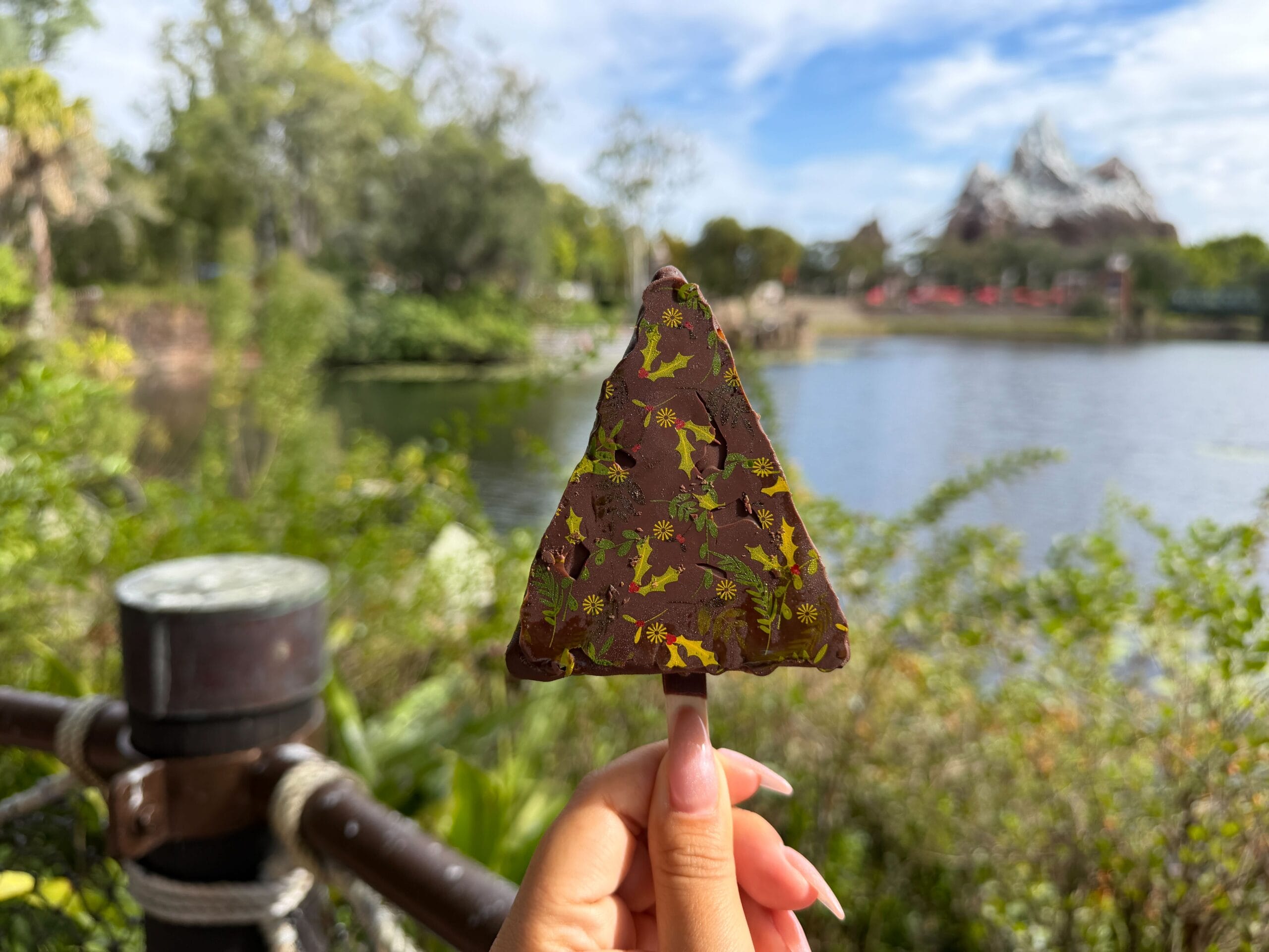 The Cranberry-Cherry Cheesecake Pop from Animal Kingdom