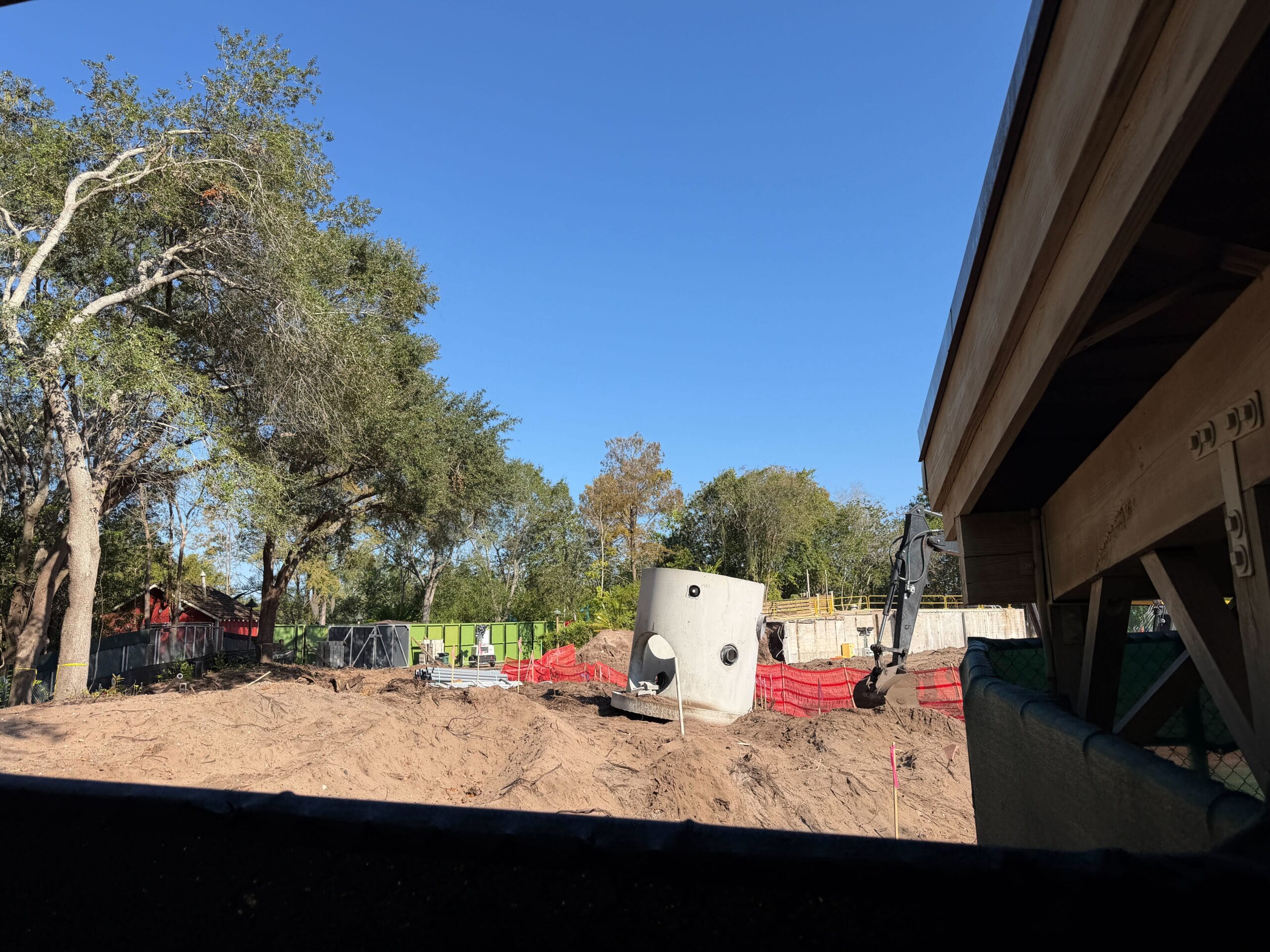 There's also ongoing construction on the former site of The Boneyard.