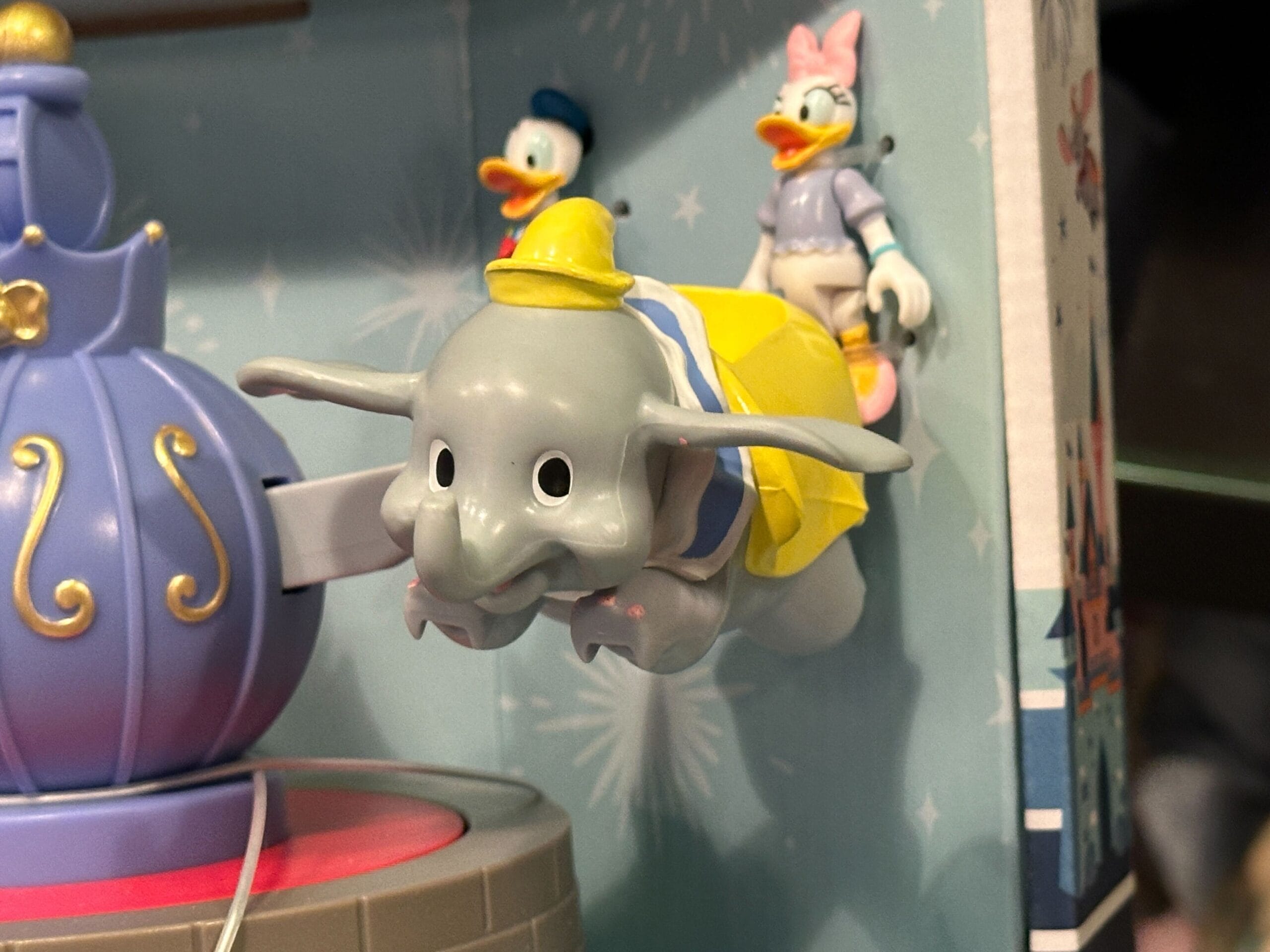 An updated version of an old Dumbo the Flying Elephant playset has been released at Walt Disney World.